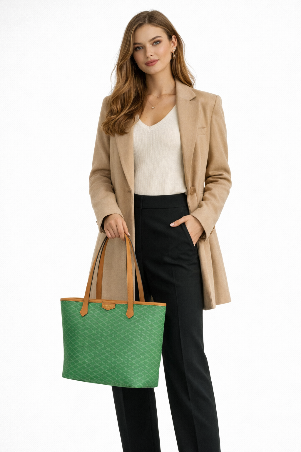 Leather bag Green