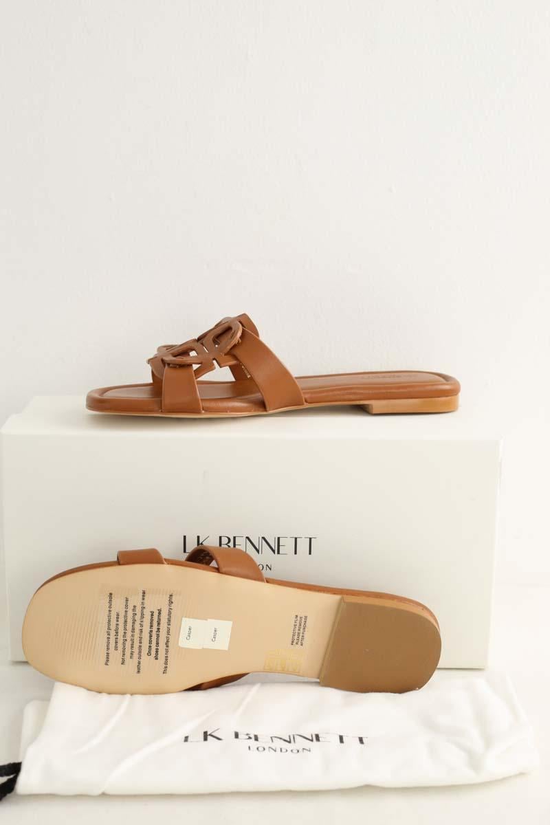 Mules LK BENNETT - Seconde Main Marron