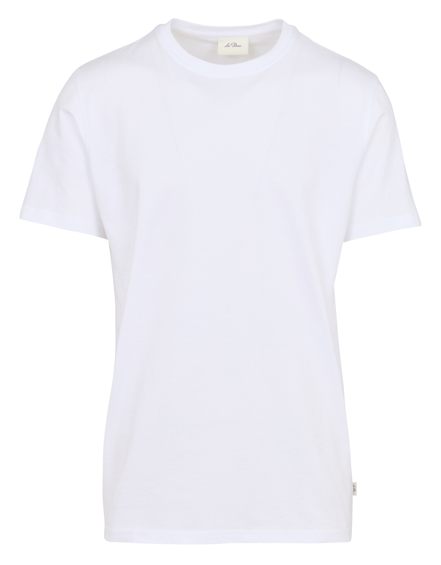 Tee-shirt col rond en coton bio LES DEUX