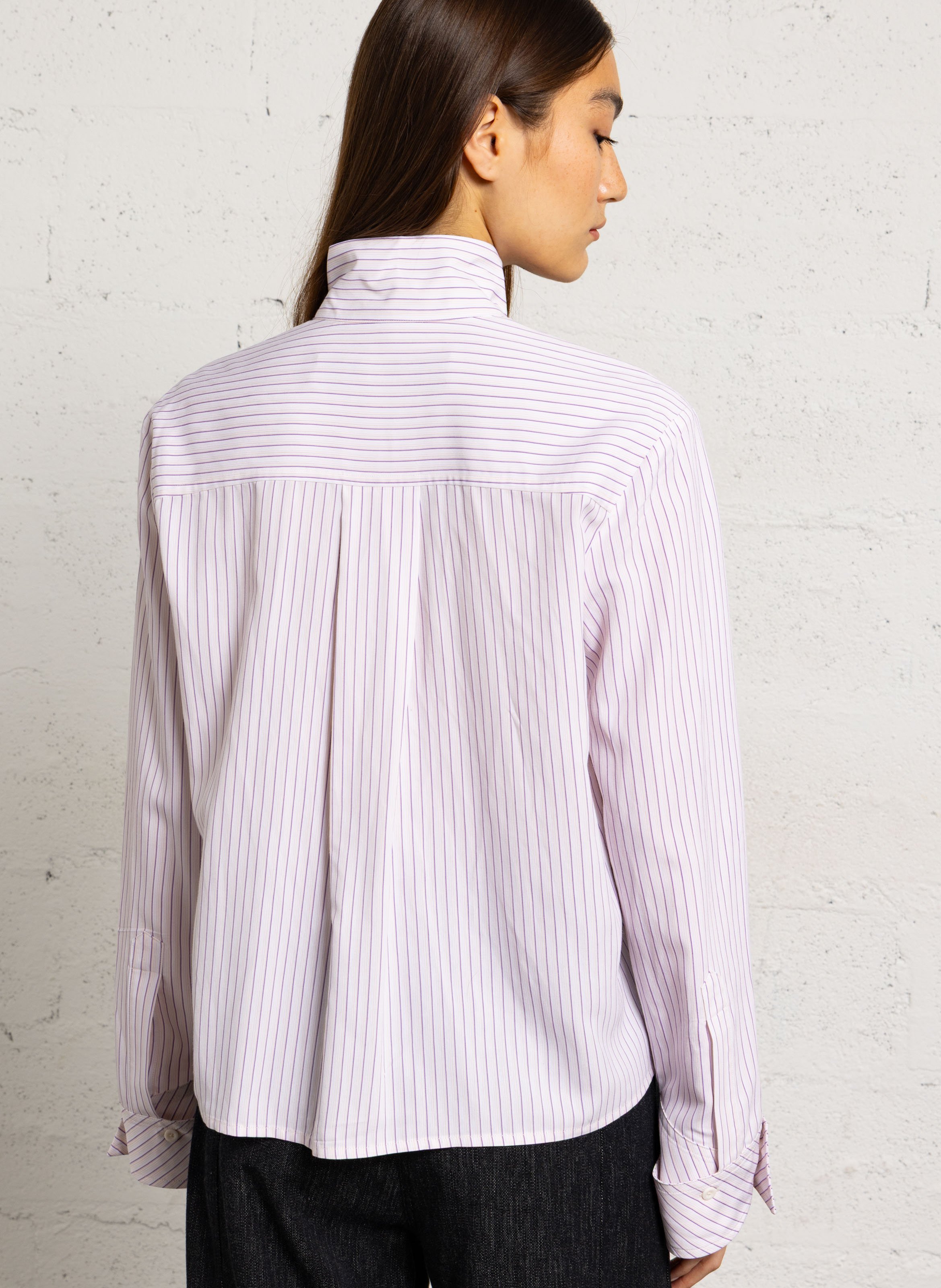 Baumwoll-Bluse MARGAUX LONNBERG Mehrfarbig
