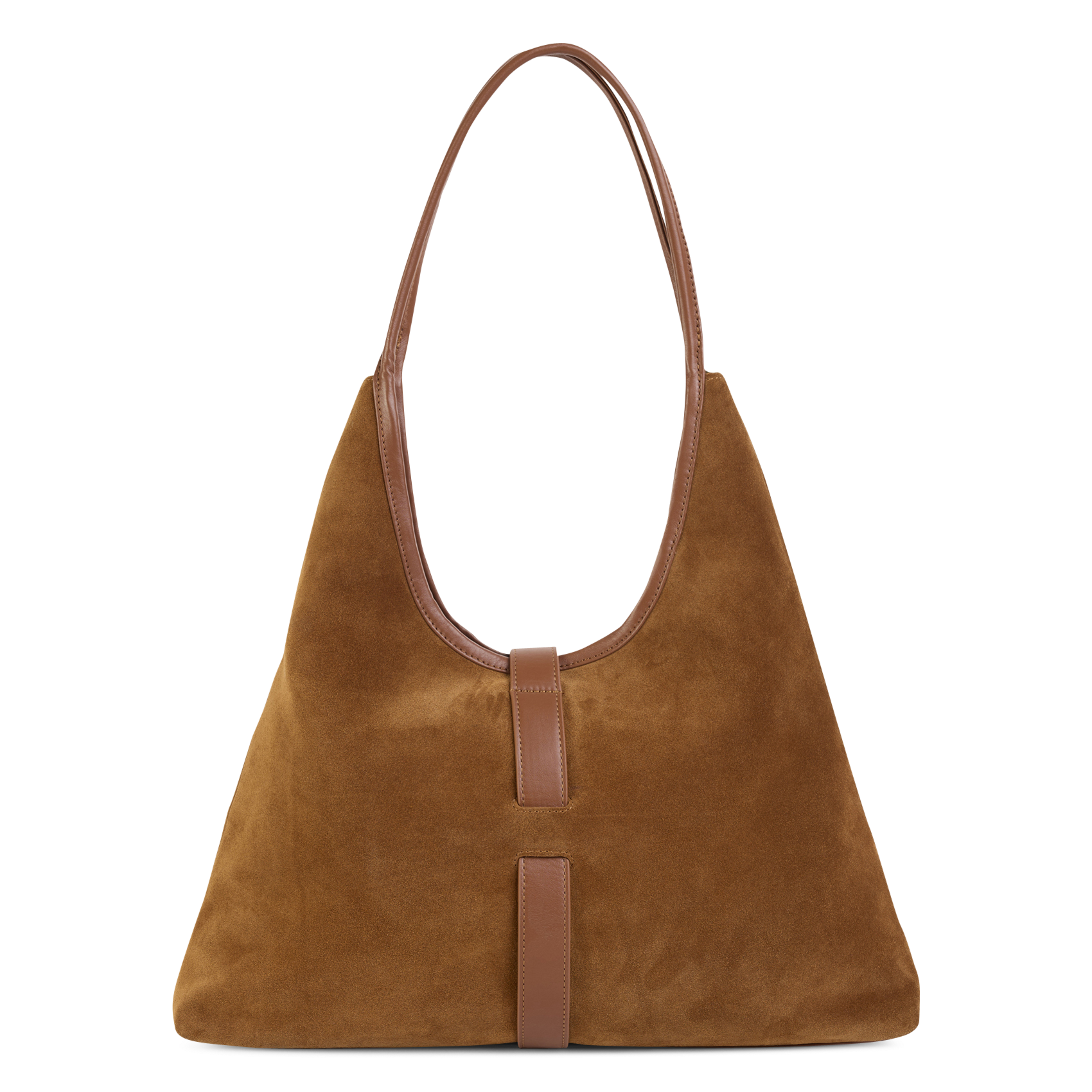 Sac hobo en cuir NAT & NIN Marron