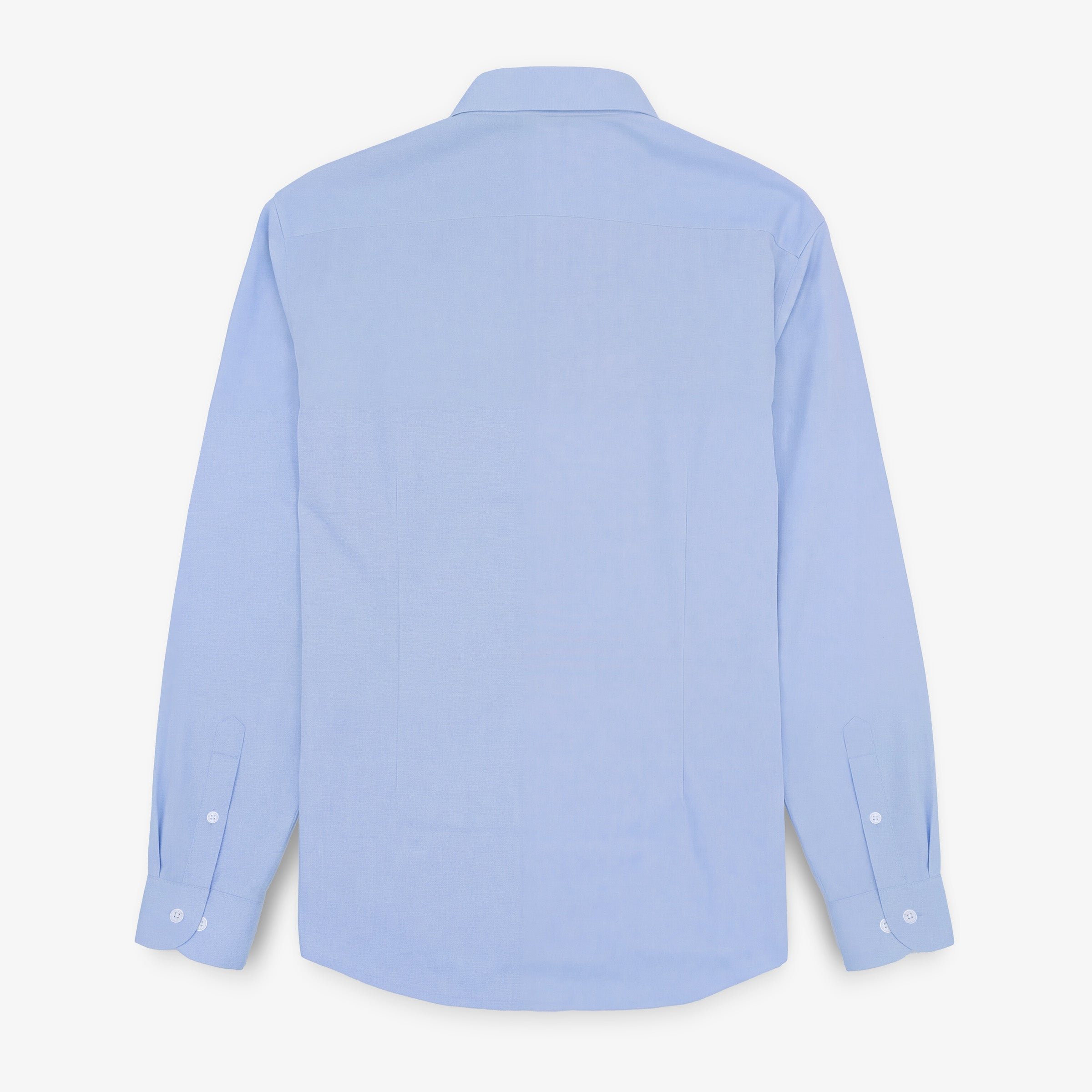 Chemise manches longues en coton bleu ciel SERGE BLANCO Bleu