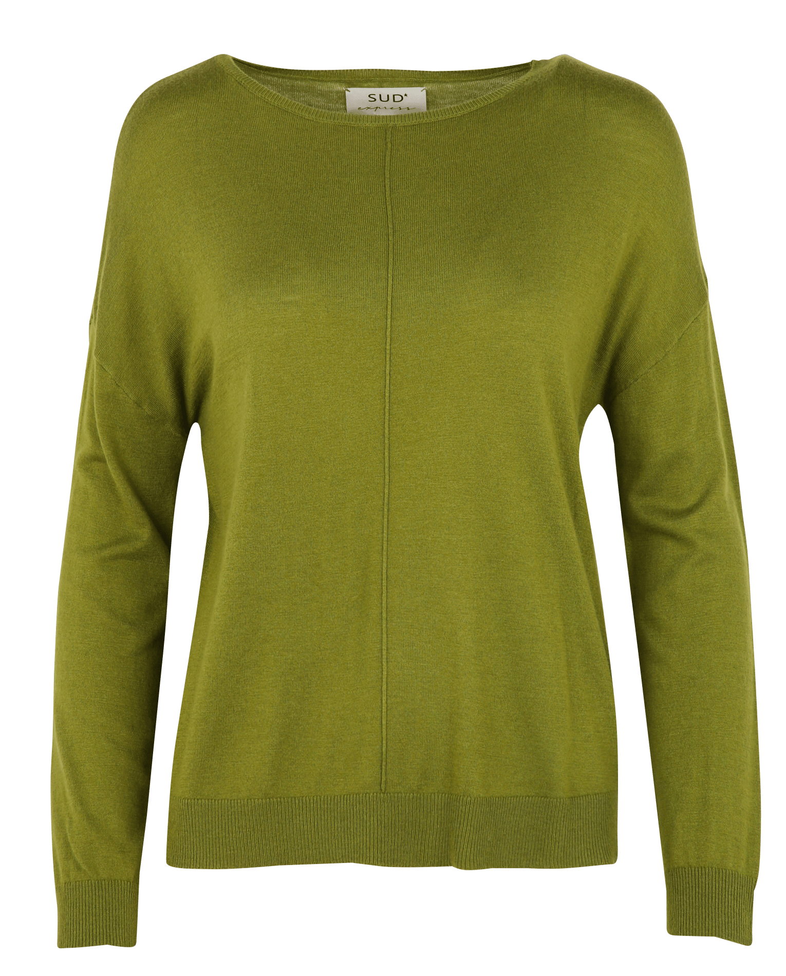 Pull col bateau manches longues uni SUD EXPRESS