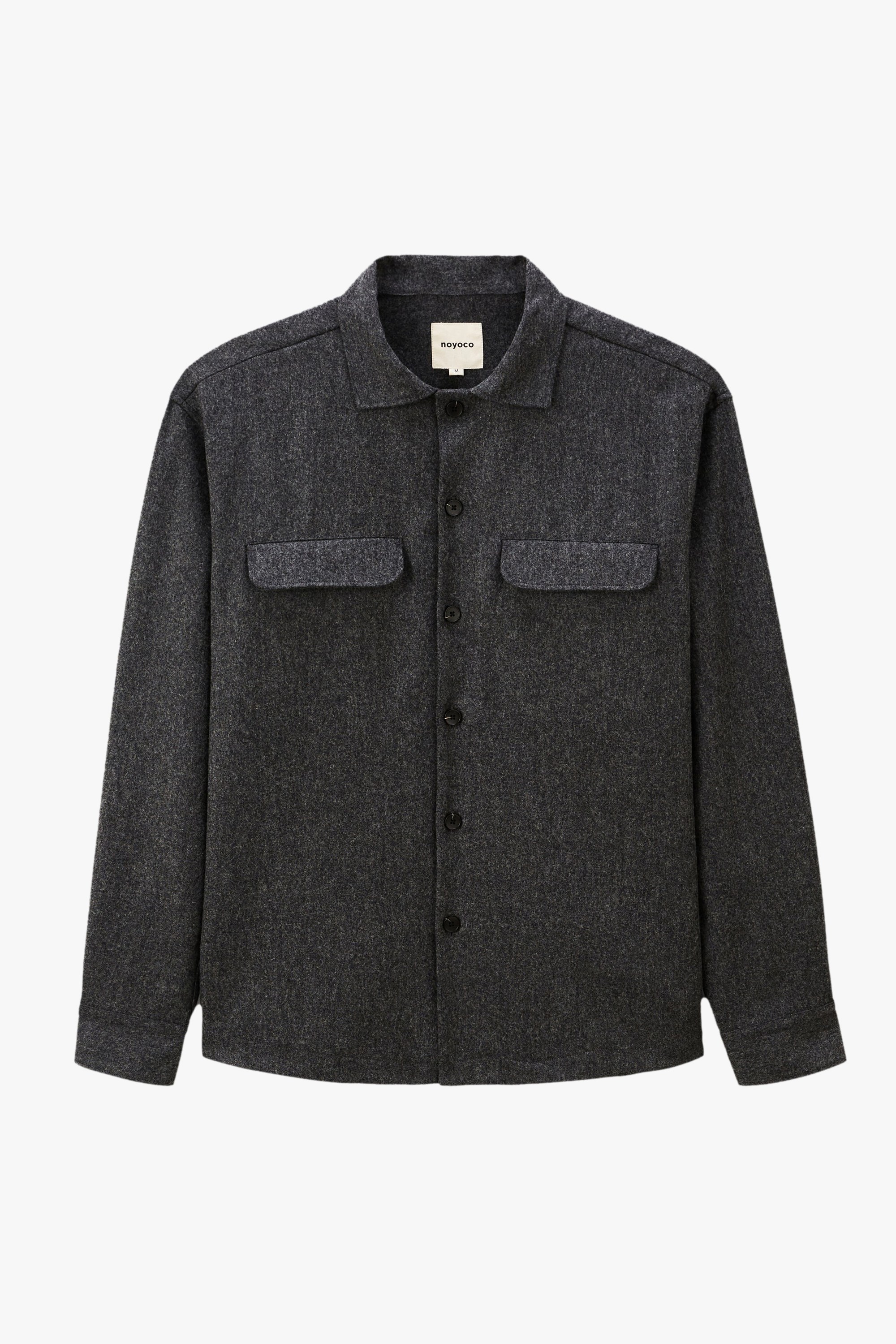 Flap Pocket Shirt March Noyoco Grey