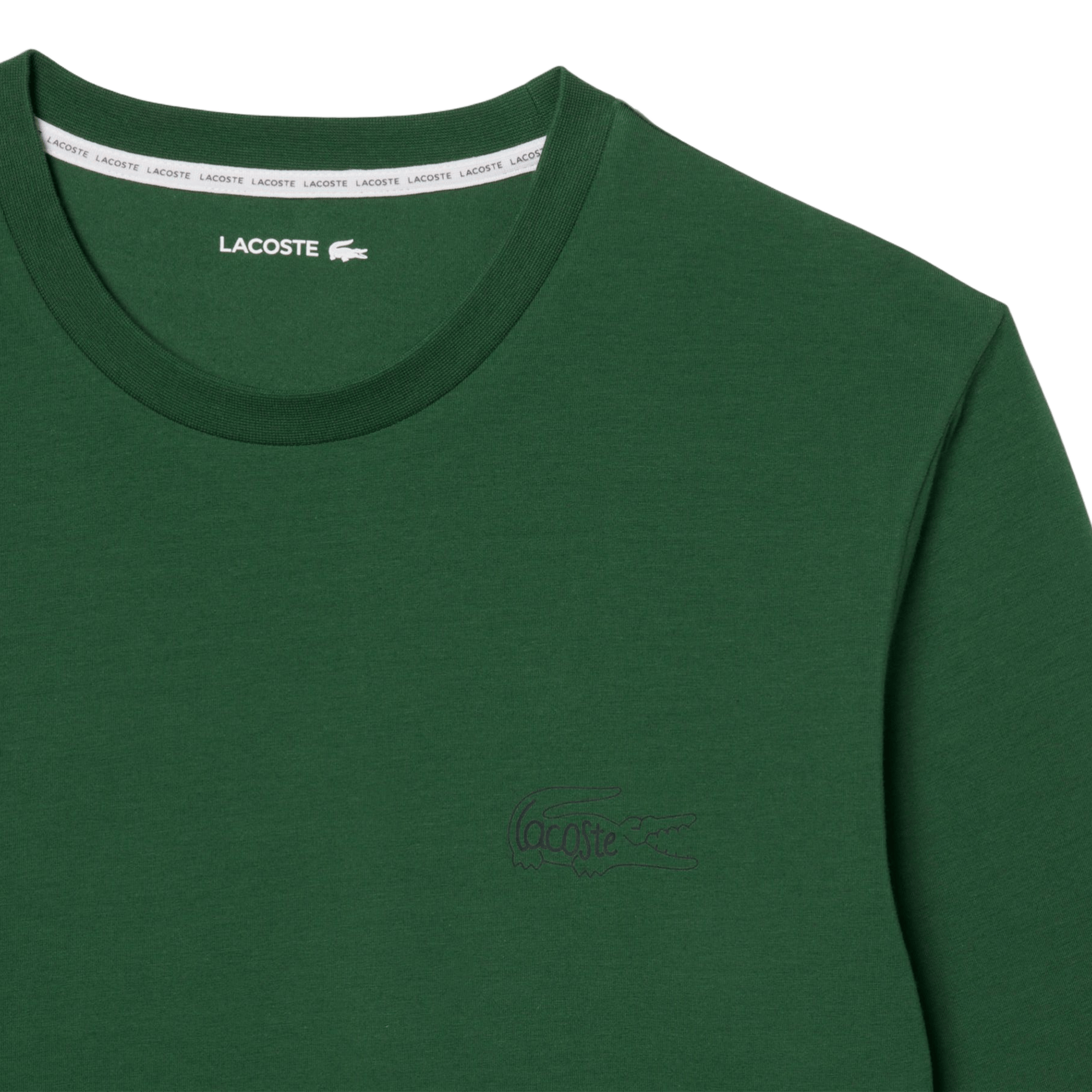 Zweiteiliger Pyjama aus Baumwoll-Mix LACOSTE Grun
