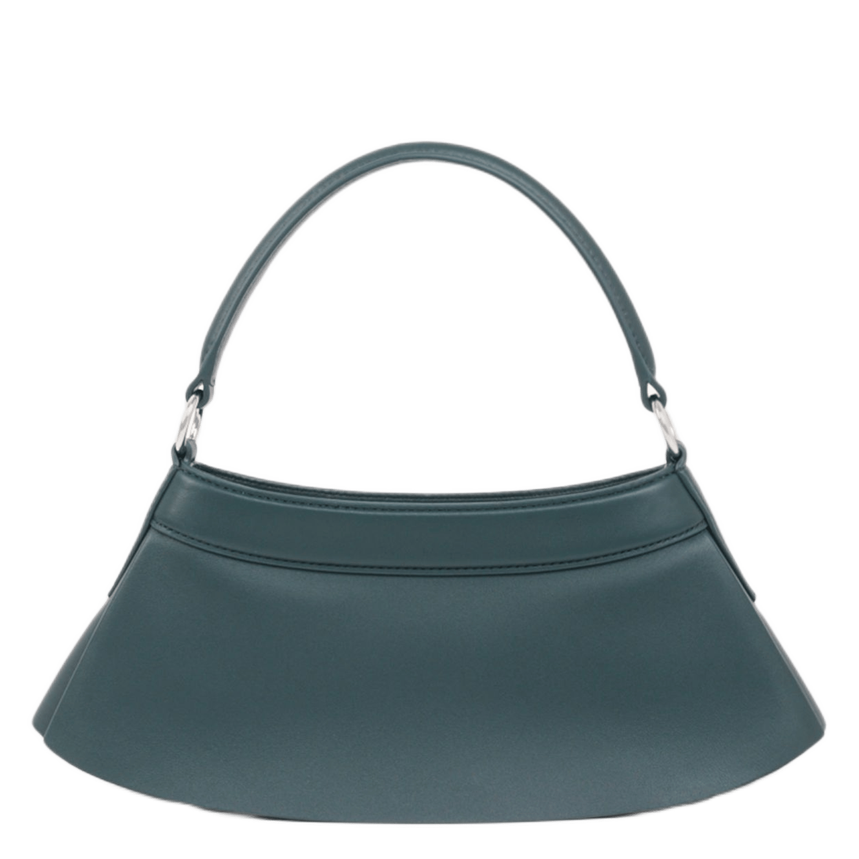 Handtasche H Lenglen aus Leder LACOSTE Grun