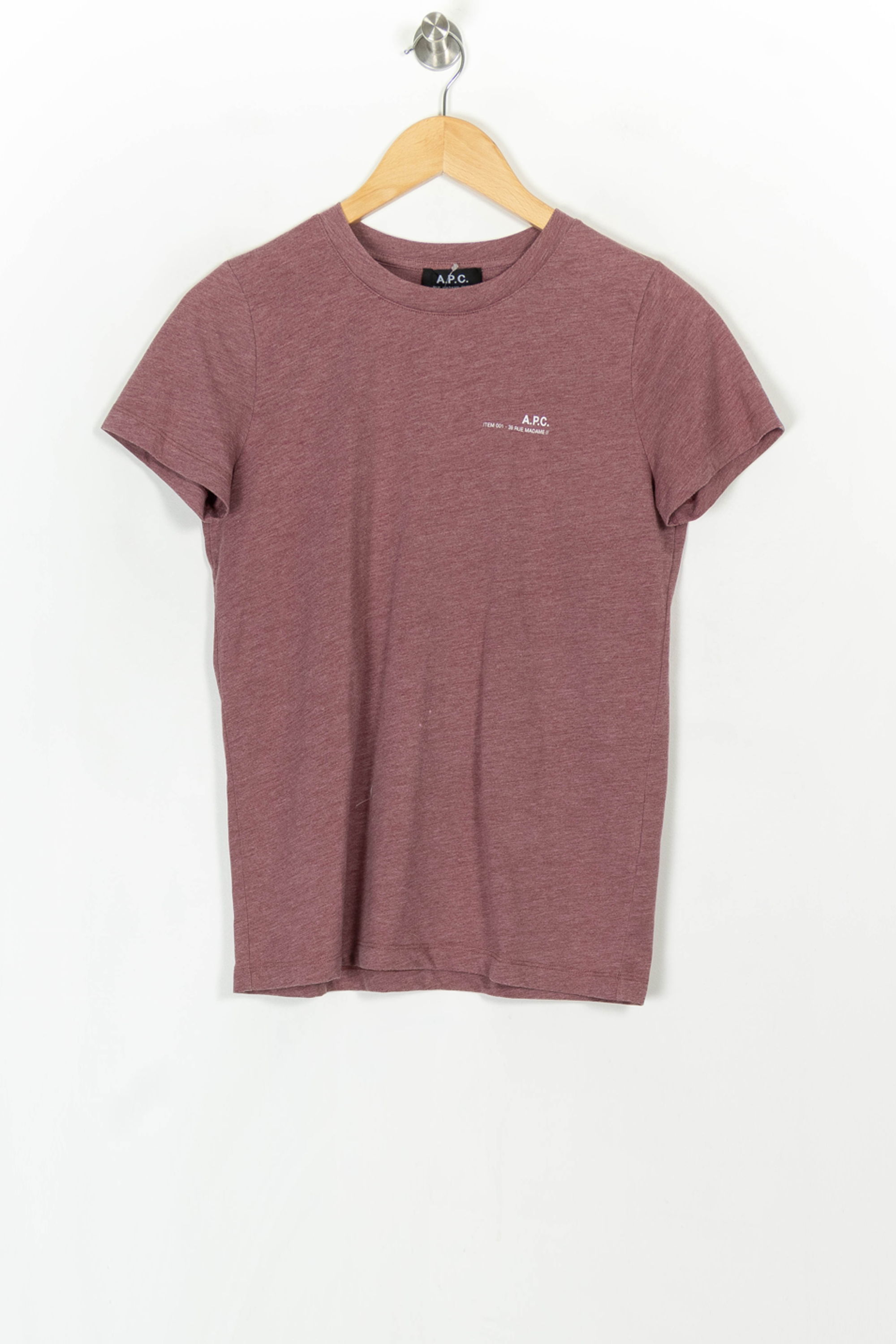 T-shirt A.P.C - Seconde main Pink
