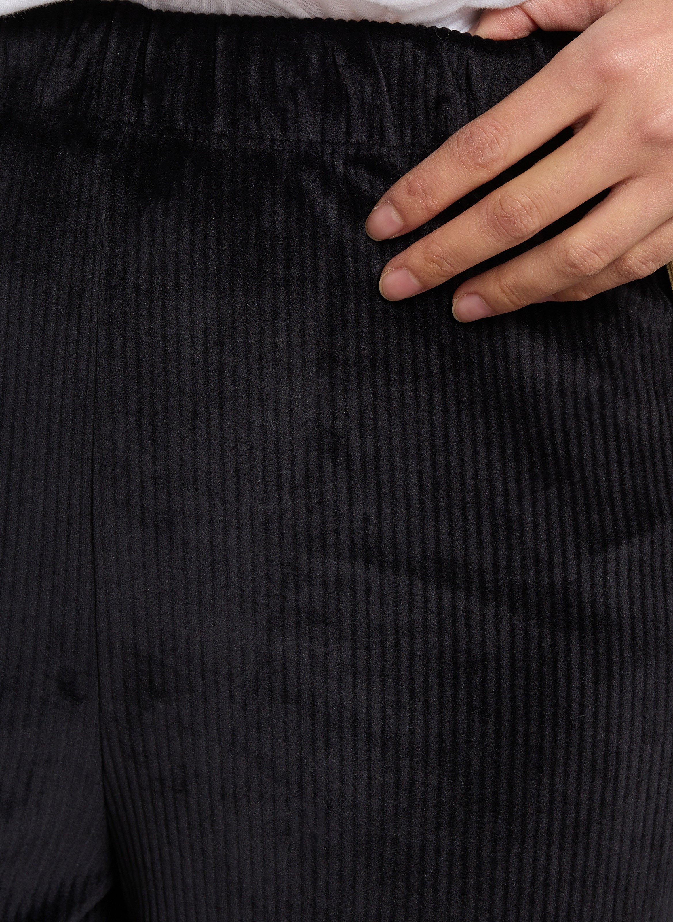 Pantalon droit velours côtelé BILLABONG Noir