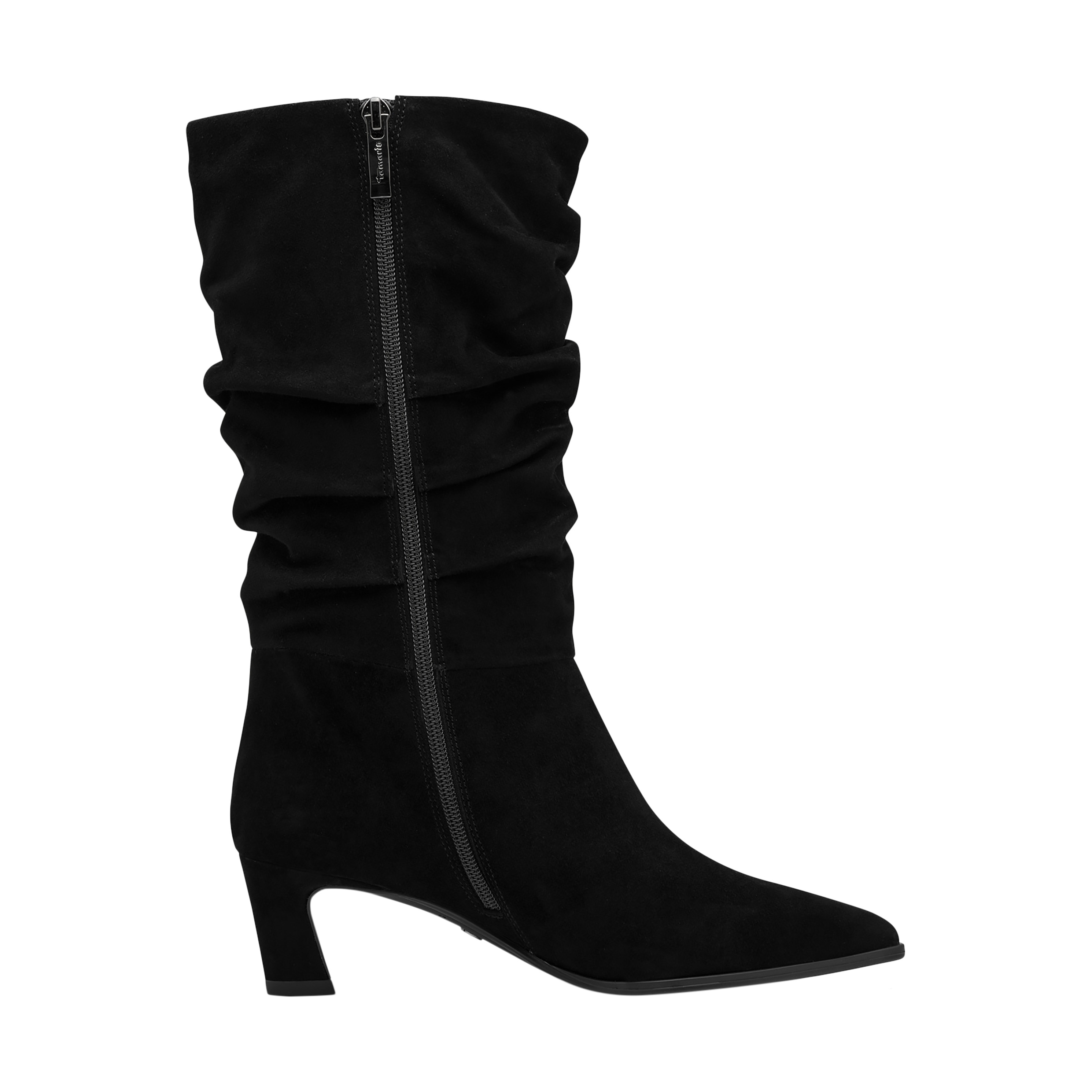 Leather ankle boot TAMARIS Black