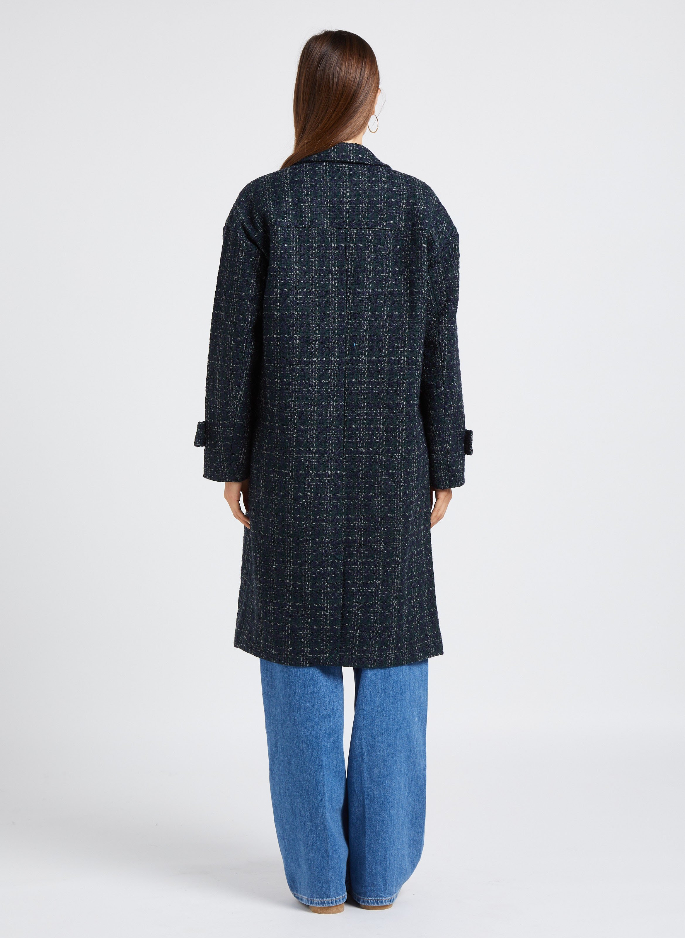 Jas met reverskraag VILA Groen