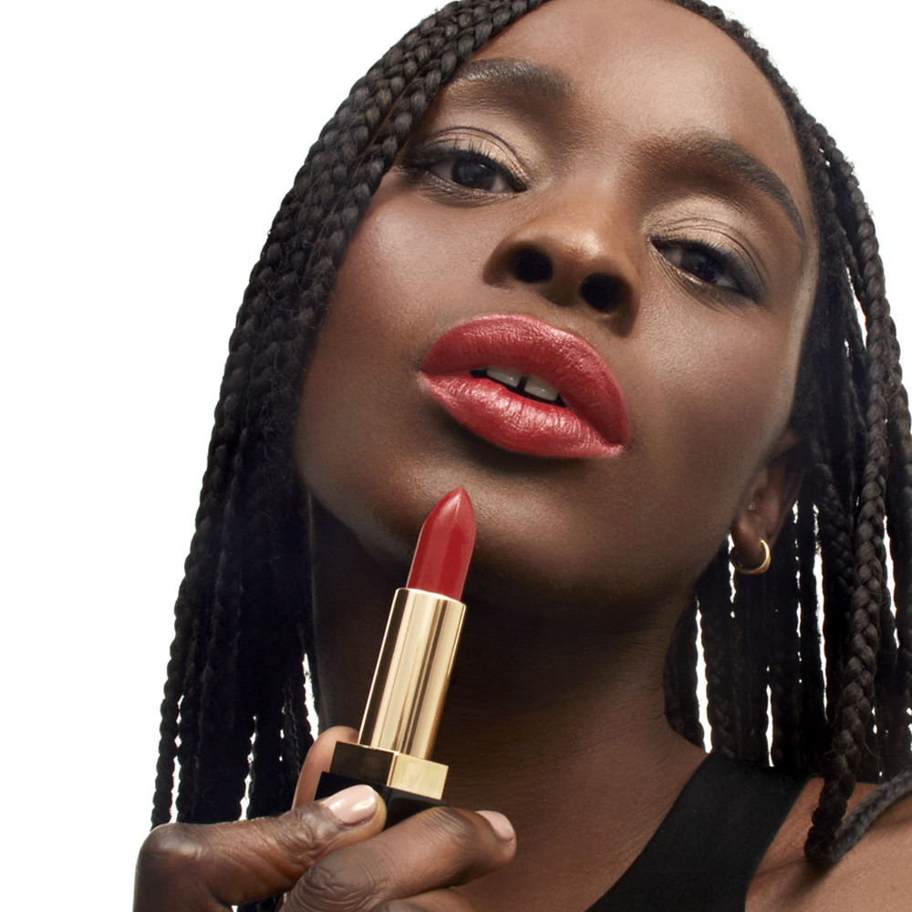 Rouge Pur Couture satin finish lipstick R10 effortless vermillon