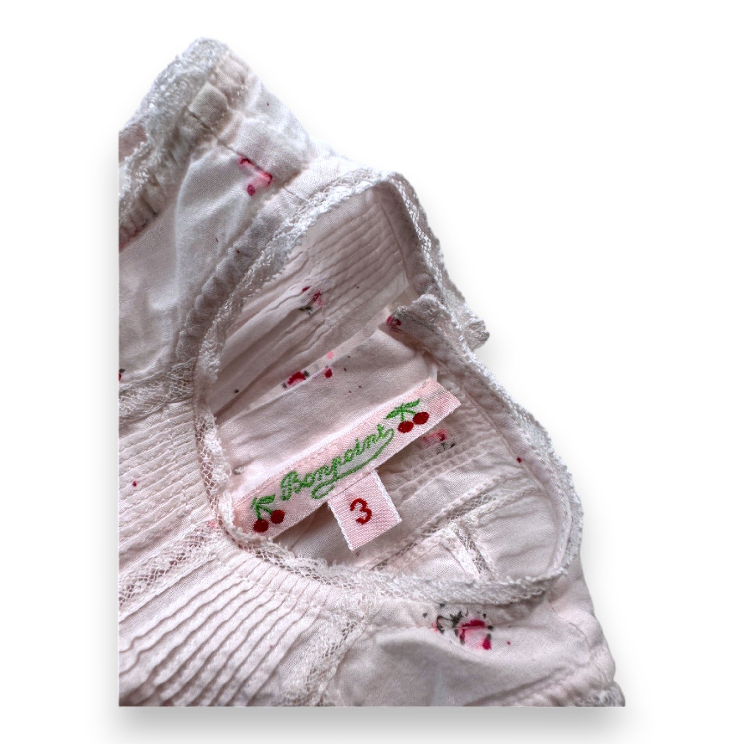 Pink baby dress - 3 months BONPOINT - Seconde Main Pink