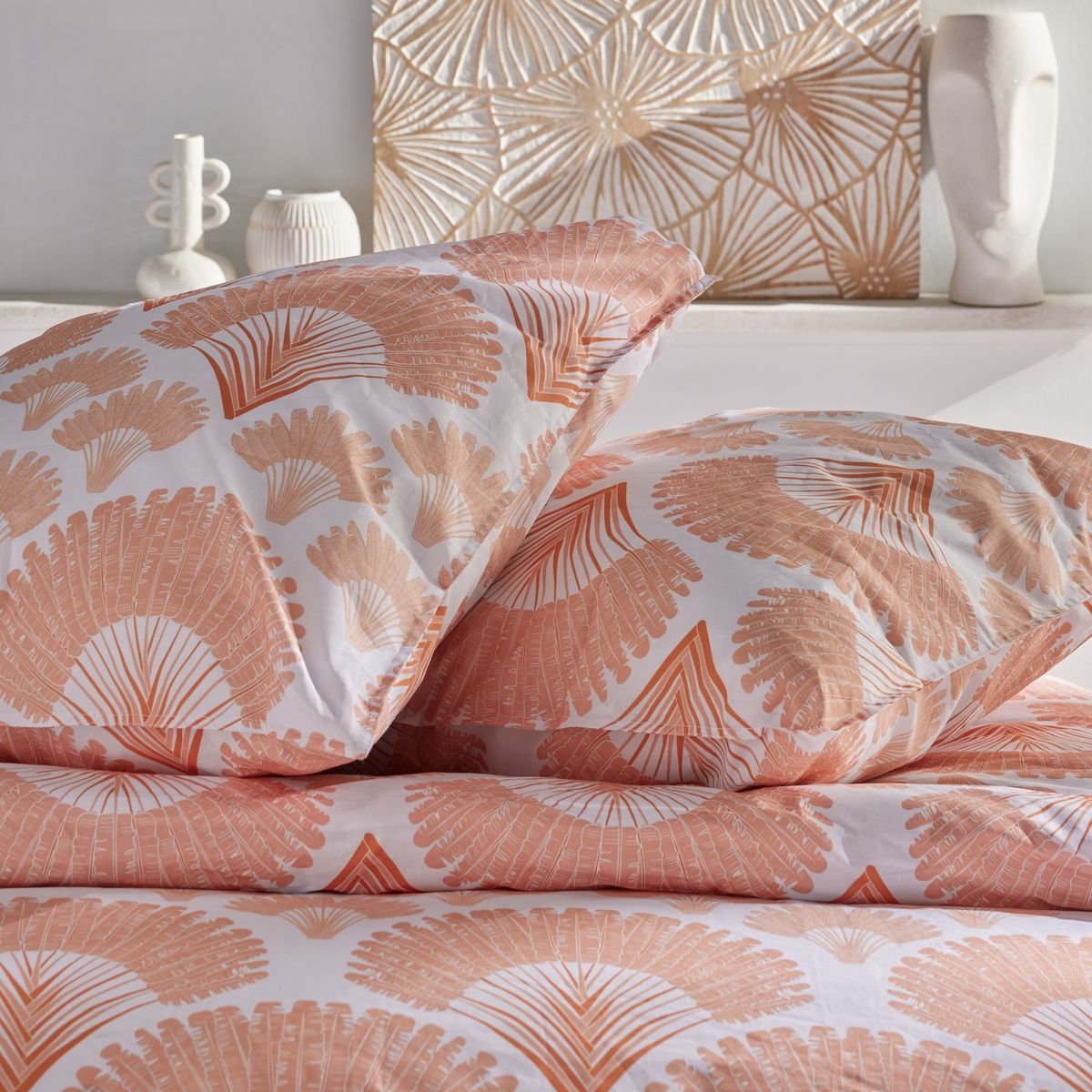Cotton bedding set TODAY LINGE DE MAISON Pink