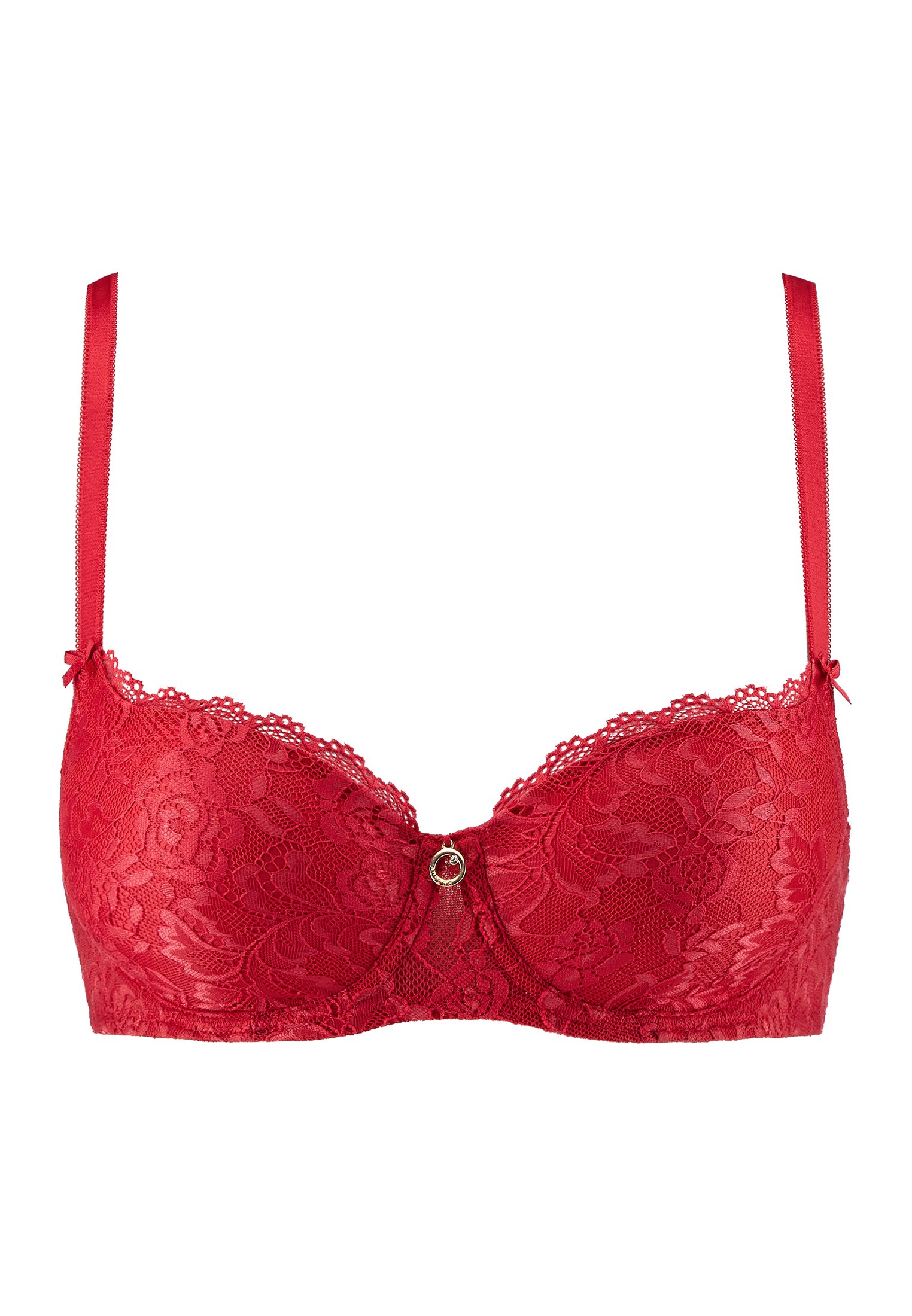 Half-cup bra AUBADE Red