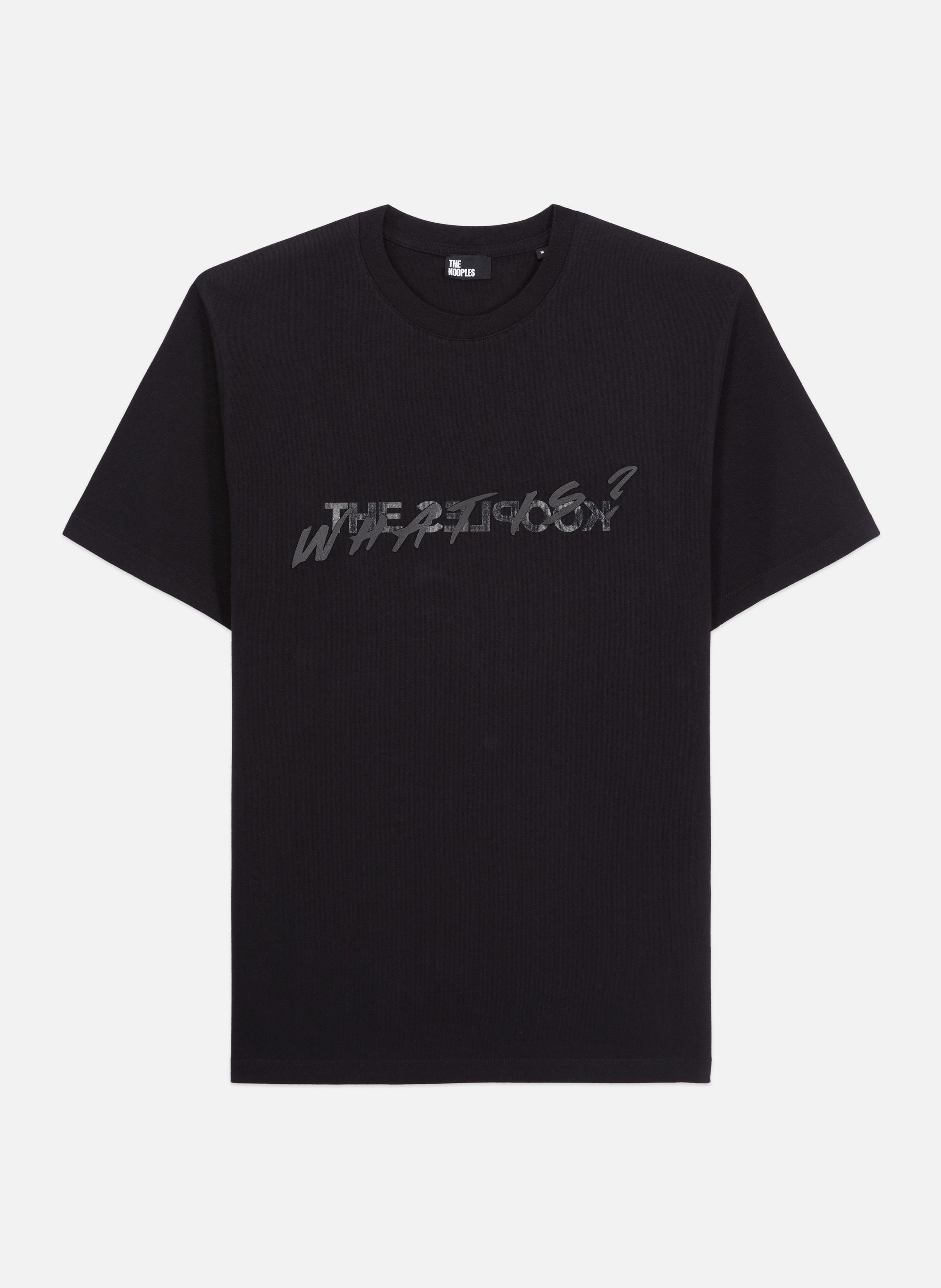 T-shirt THE KOOPLES Black