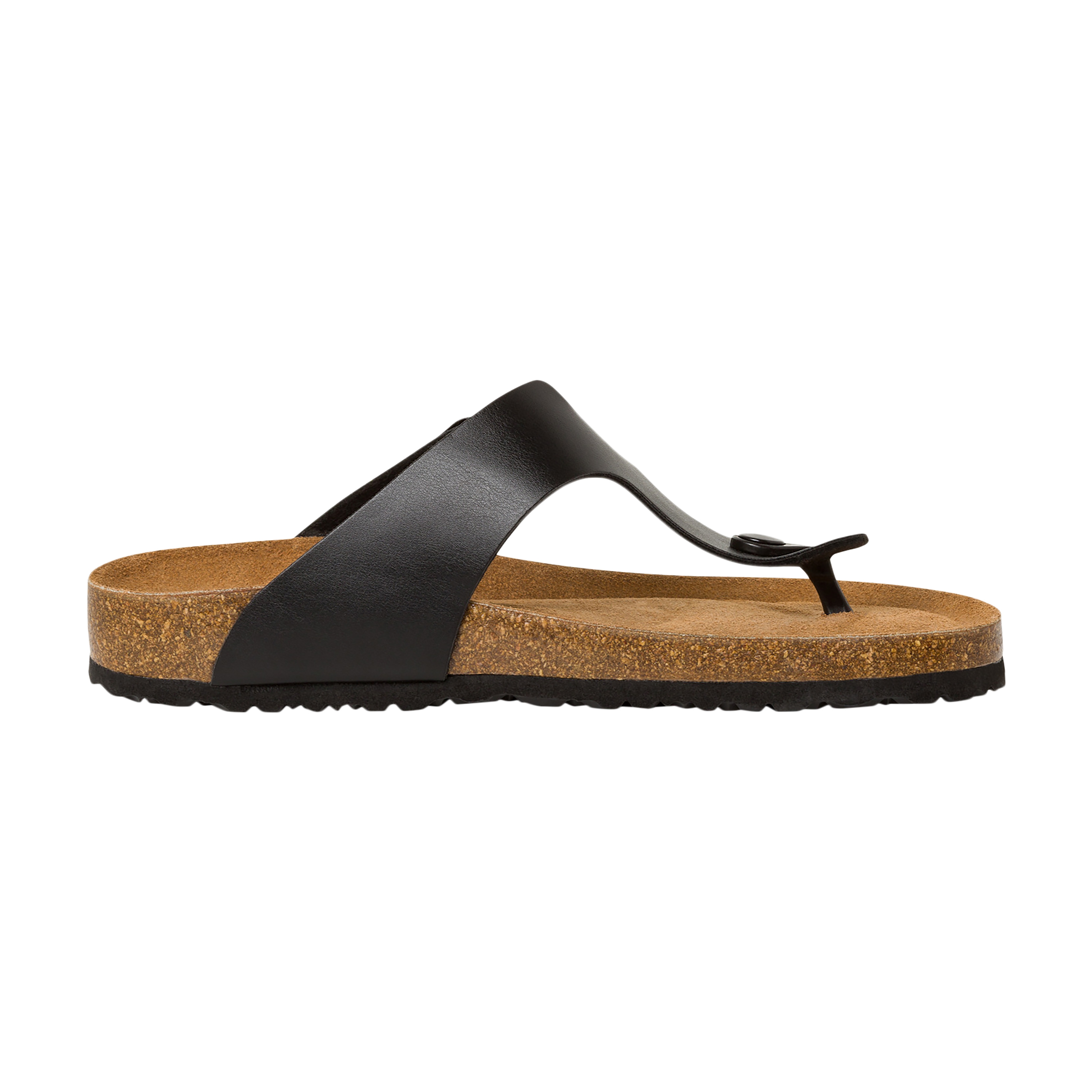 Aouda flat leather sandals TAMARIS