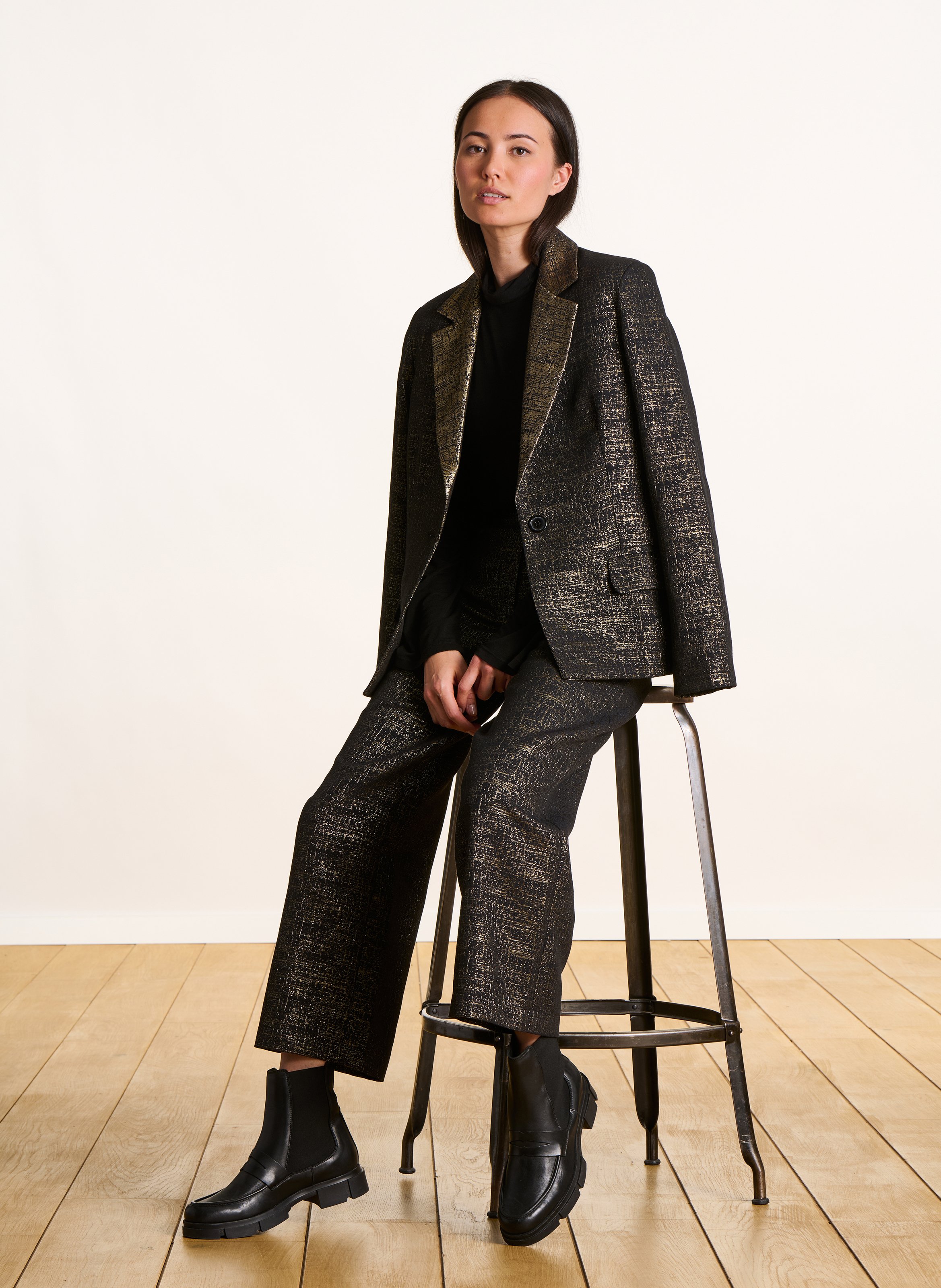 Bianca - Lederstiefeletten LA FEE MARABOUTEE Schwarz