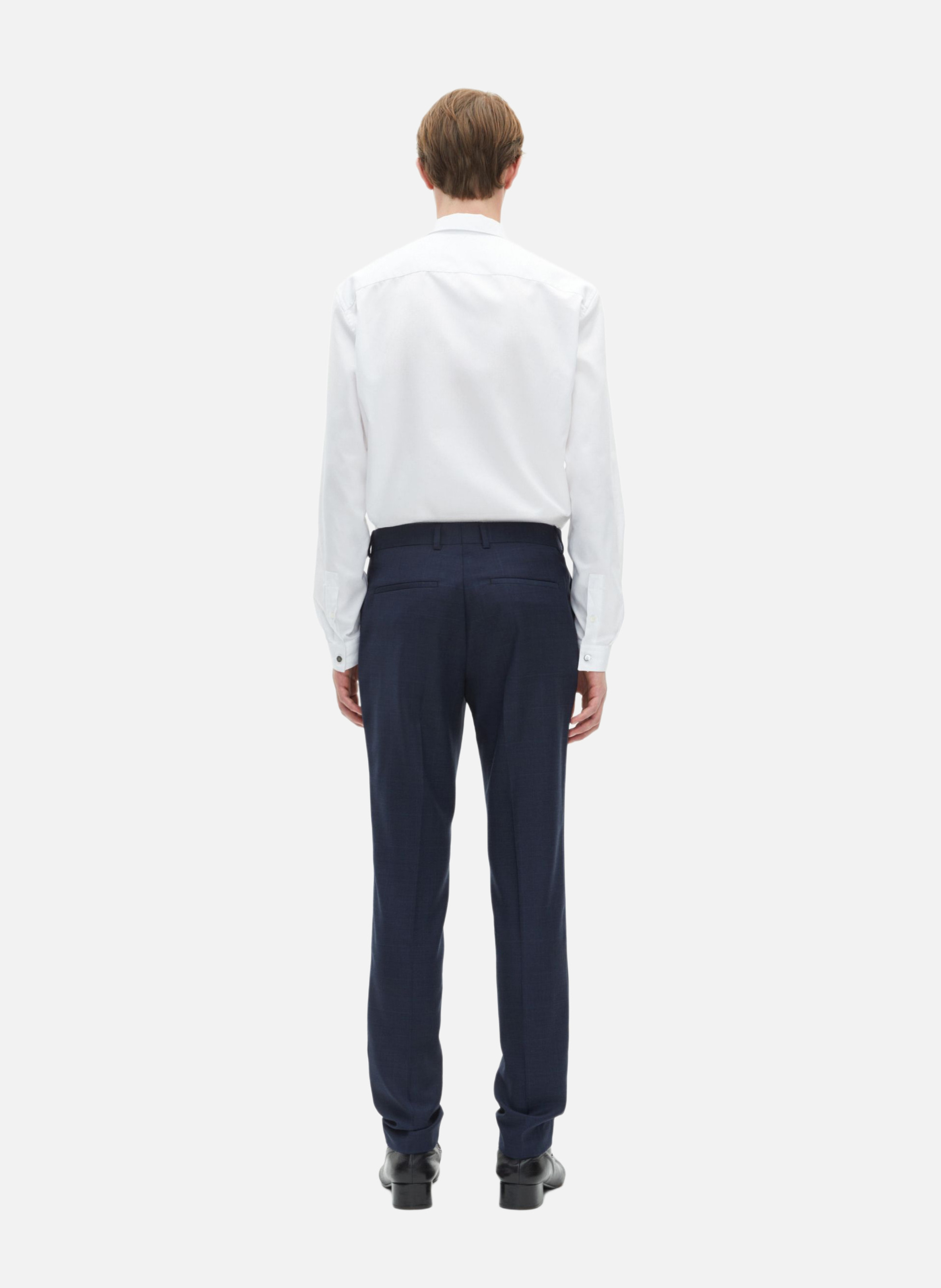 Fitted suit trousers THE KOOPLES Blue