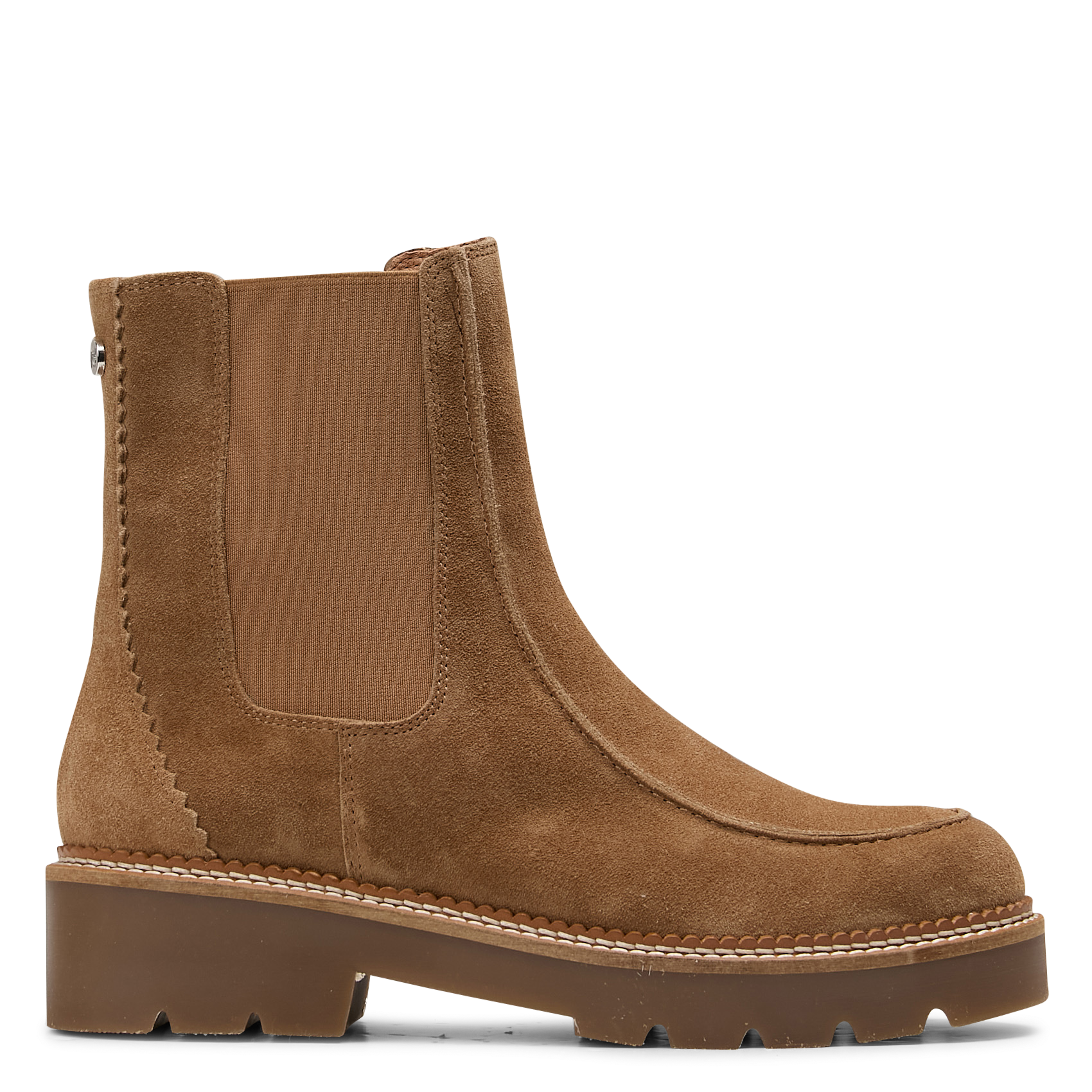 Bottines en cuir MELLOW YELLOW Beige