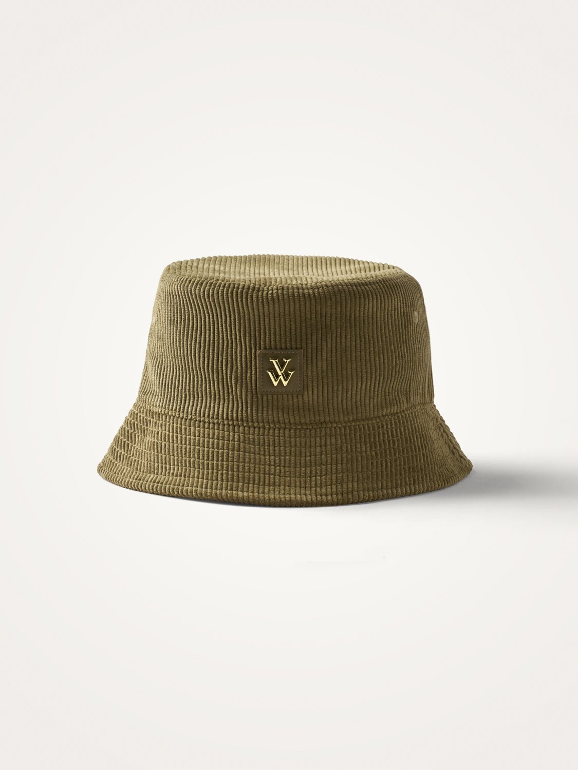 Corduroy bucket hat VANESSA WU Green