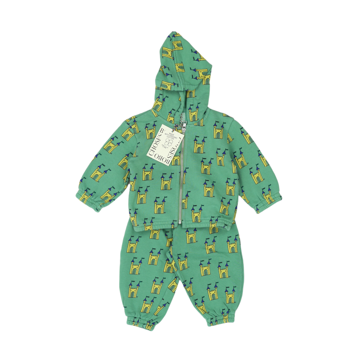Green baby set - 12 months BOBO CHOSES - Seconde Main Green