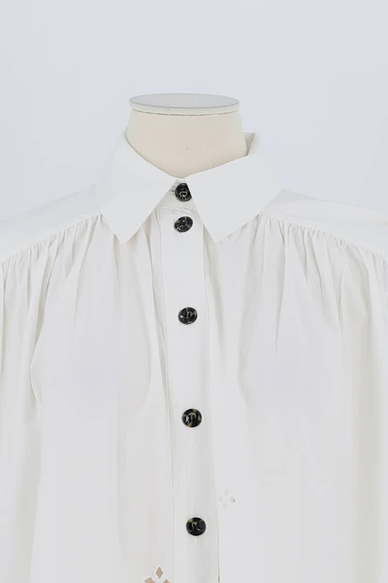 Dress GANNI - Seconde Main White