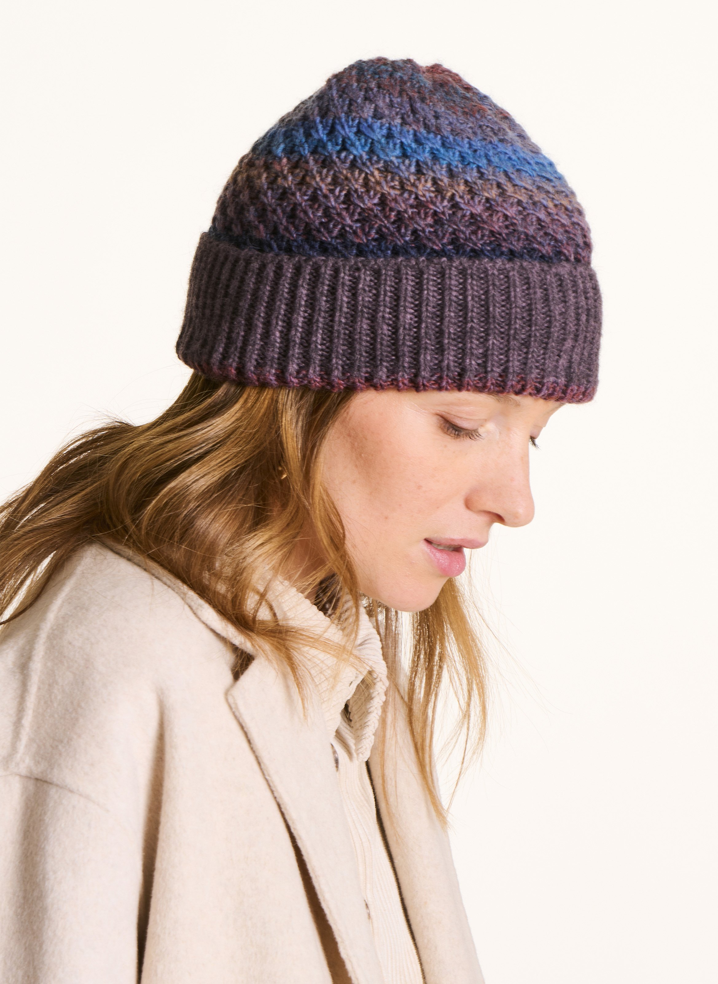 Knitted hat LA FEE MARABOUTEE