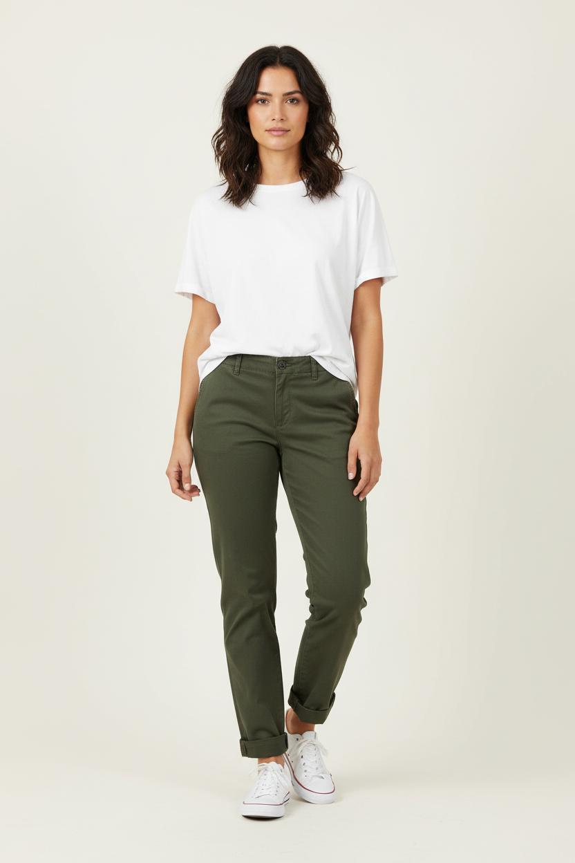 PANTS COMPTOIR DES COTONNIERS - Seconde main Green