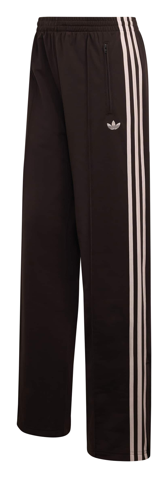 Rechte joggingbroek met hoge taille ADIDAS Bruin