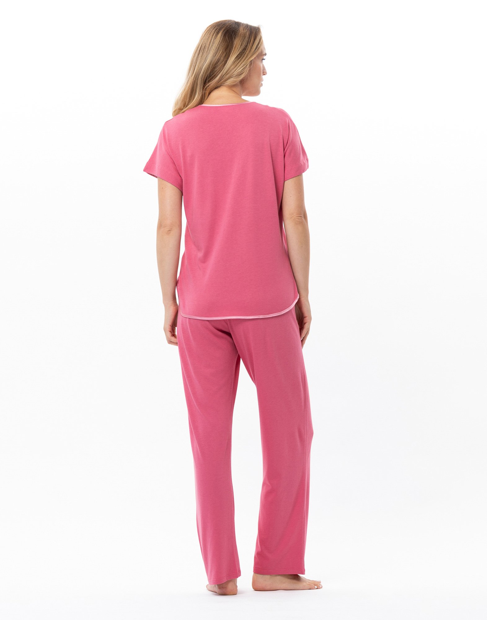 Cotton modal pajamas LE CHAT Pink