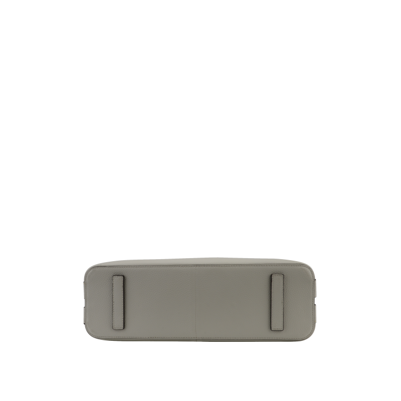 Calfskin leather handbag Beige