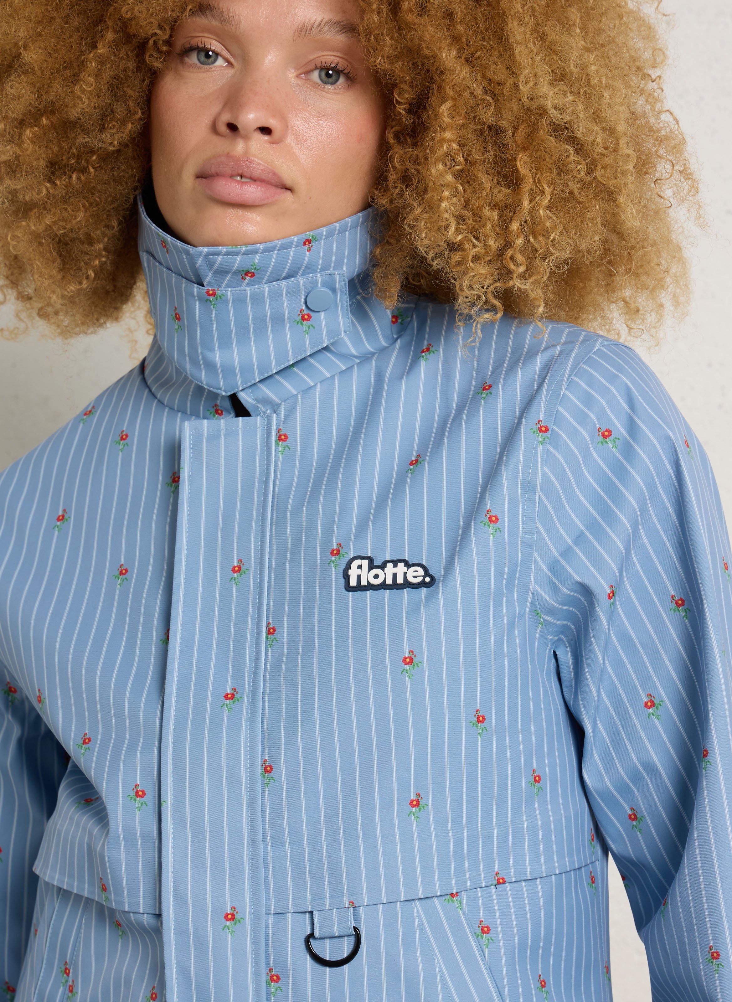 Veste col classique imperméable FLOTTE Bleu