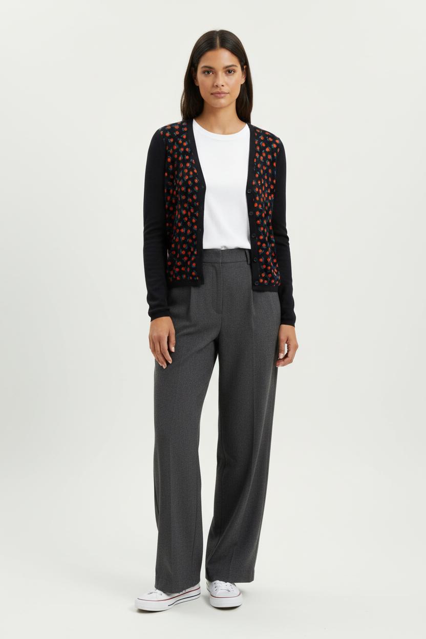 Cardigan TARA JARMON - Seconde Main Multicolored