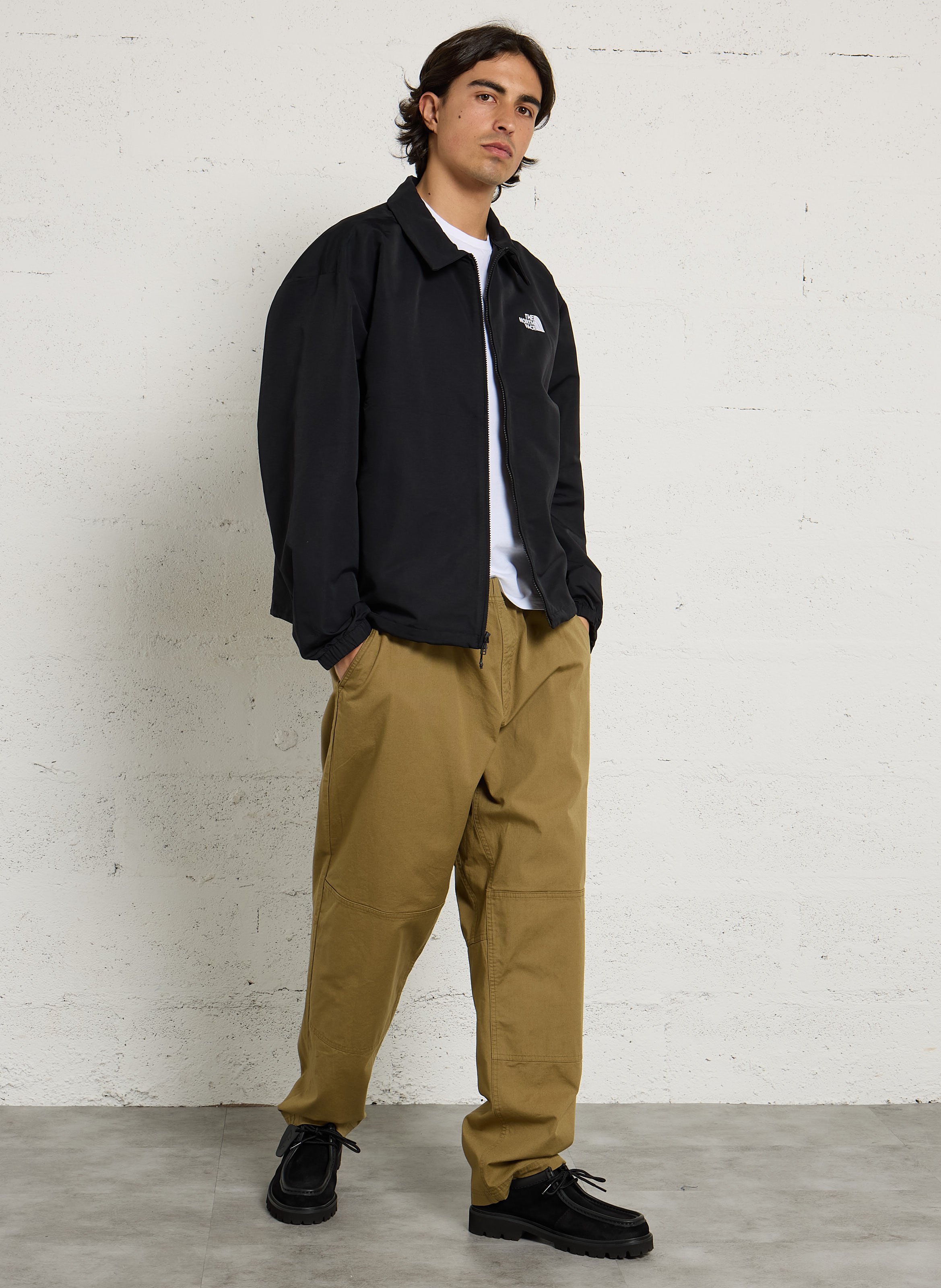 Mocassins en cuir velours CLARKS Noir