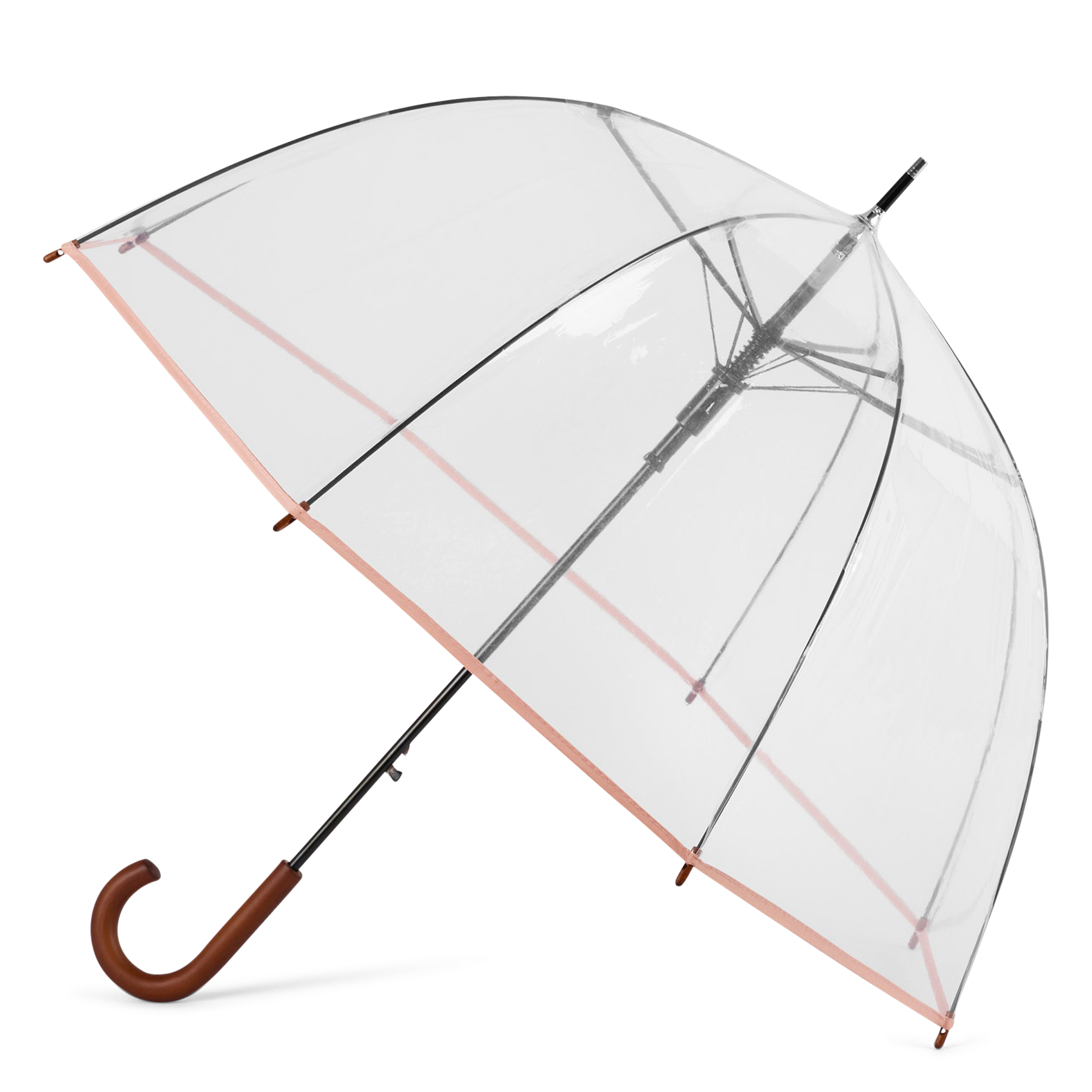 Transparenter Glockenschirm ANATOLE Rosa