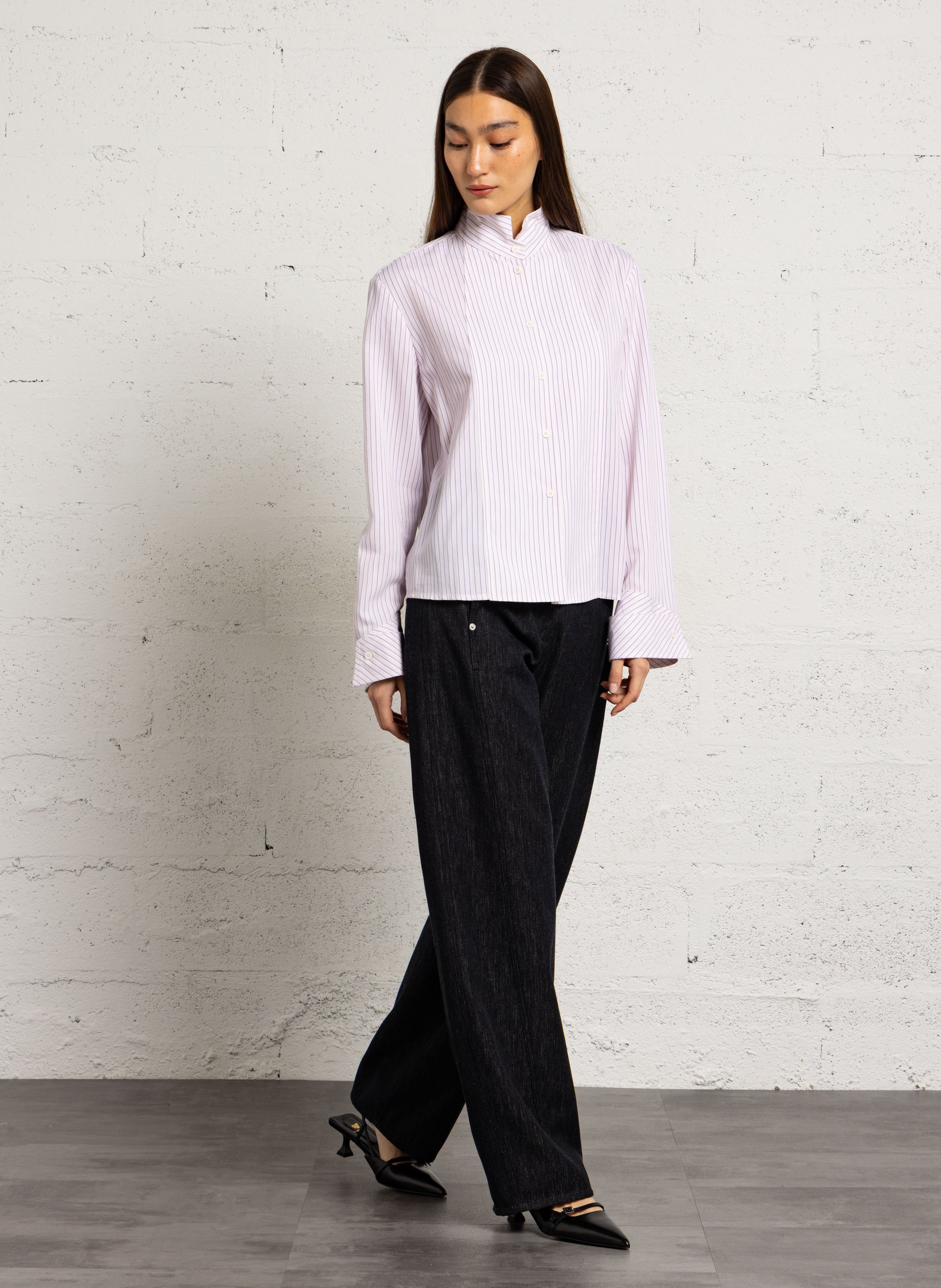 Baumwoll-Bluse MARGAUX LONNBERG Mehrfarbig