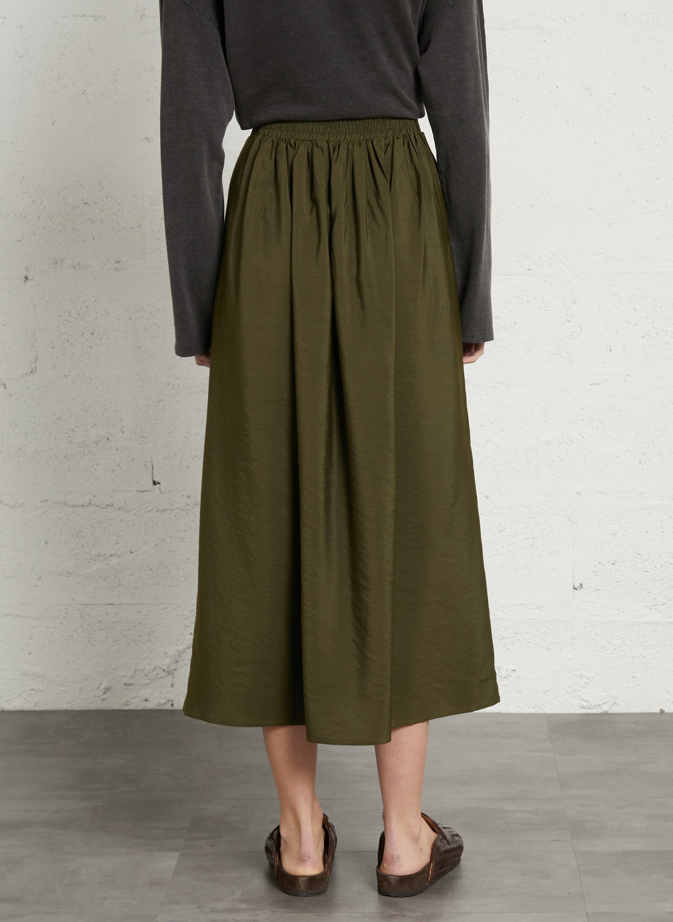 Midi skirt TINSELS Khaki