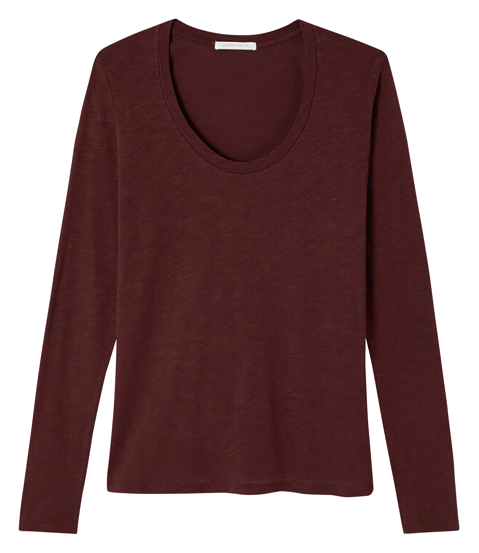Gestreept T-shirt in marinelook met lange mouwen AMERICAN VINTAGE