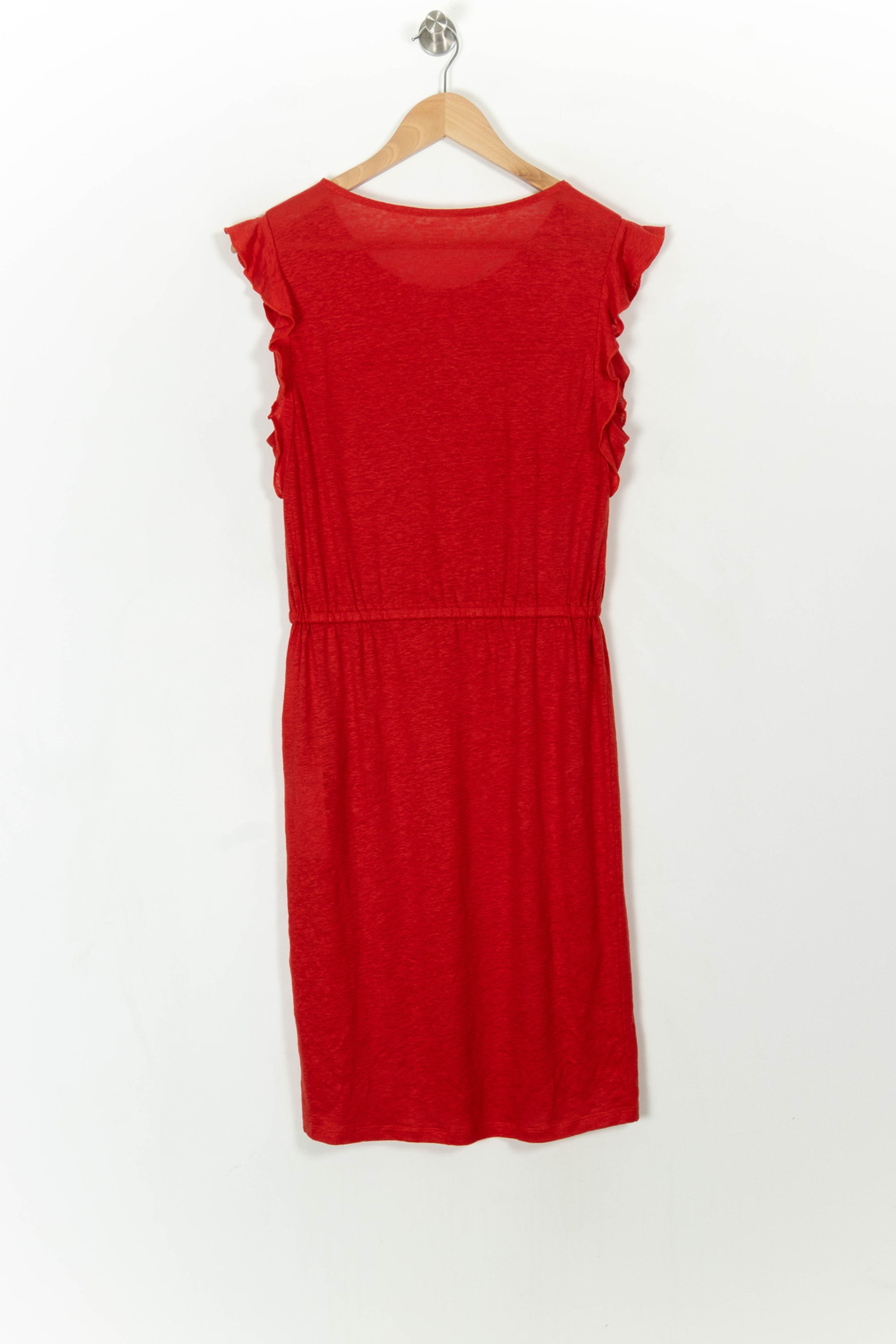 Robe courte & midi MAJESTIC FILATURES - SECONDE MAIN Rouge