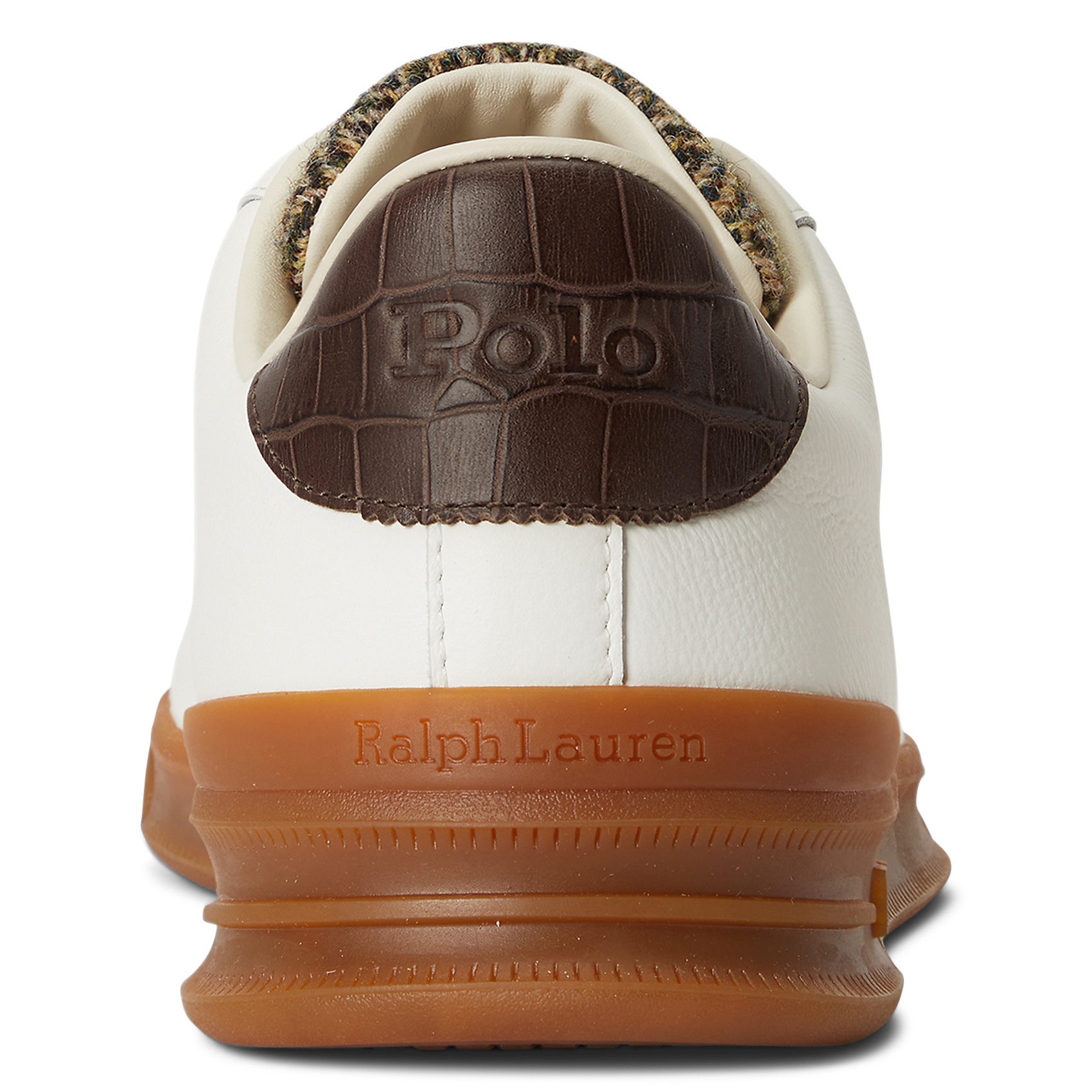 Niedrige Ledersneaker POLO RALPH LAUREN Weiss