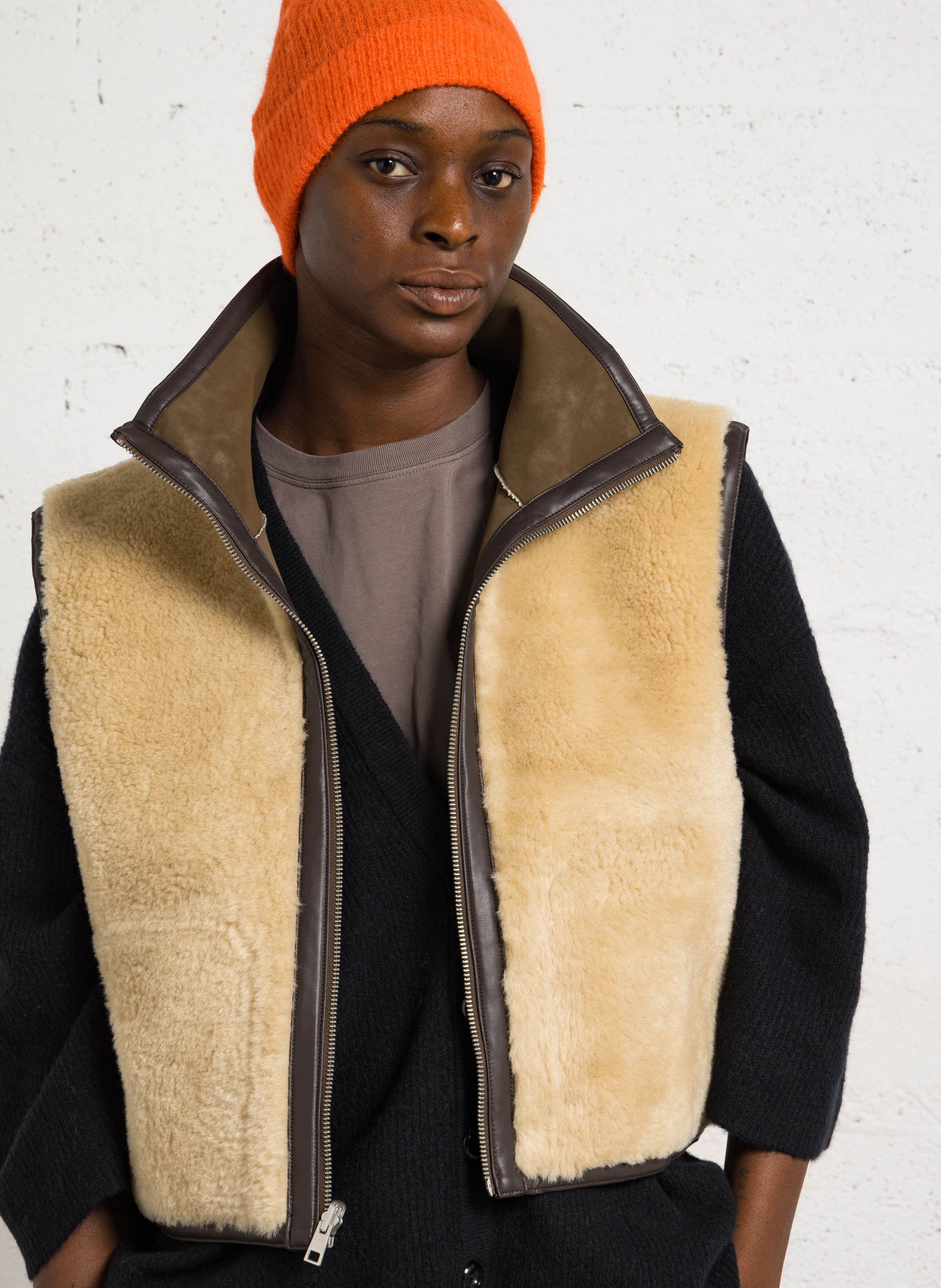 Jacke mit Stehkragen BELLEROSE Khaki