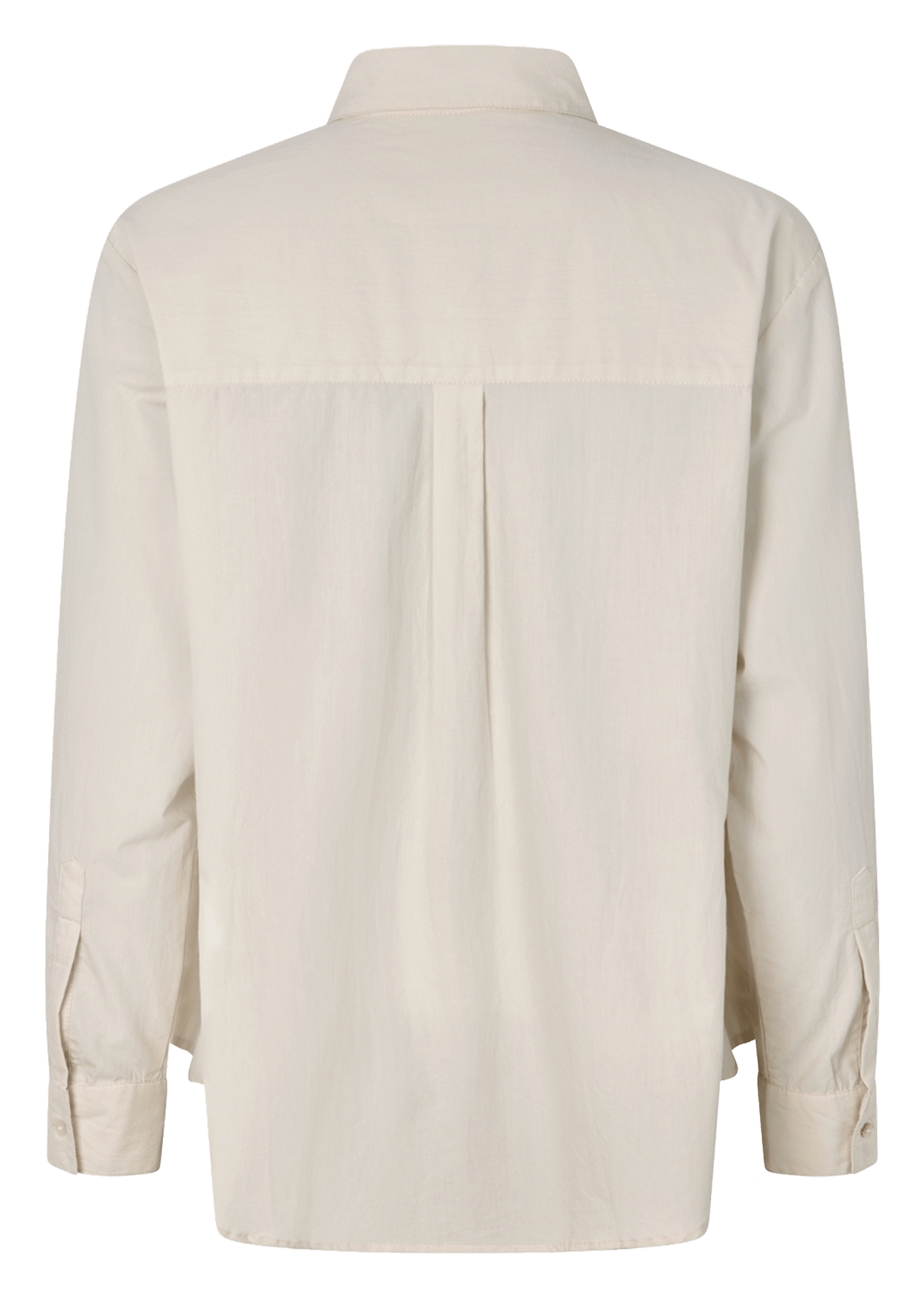 Chemise col classique en coton RABENS SALONER Beige