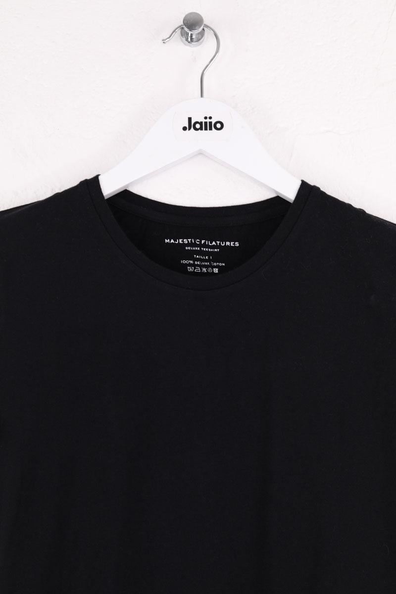 T-shirt MAJESTIC FILATURES - SECONDE MAIN Black