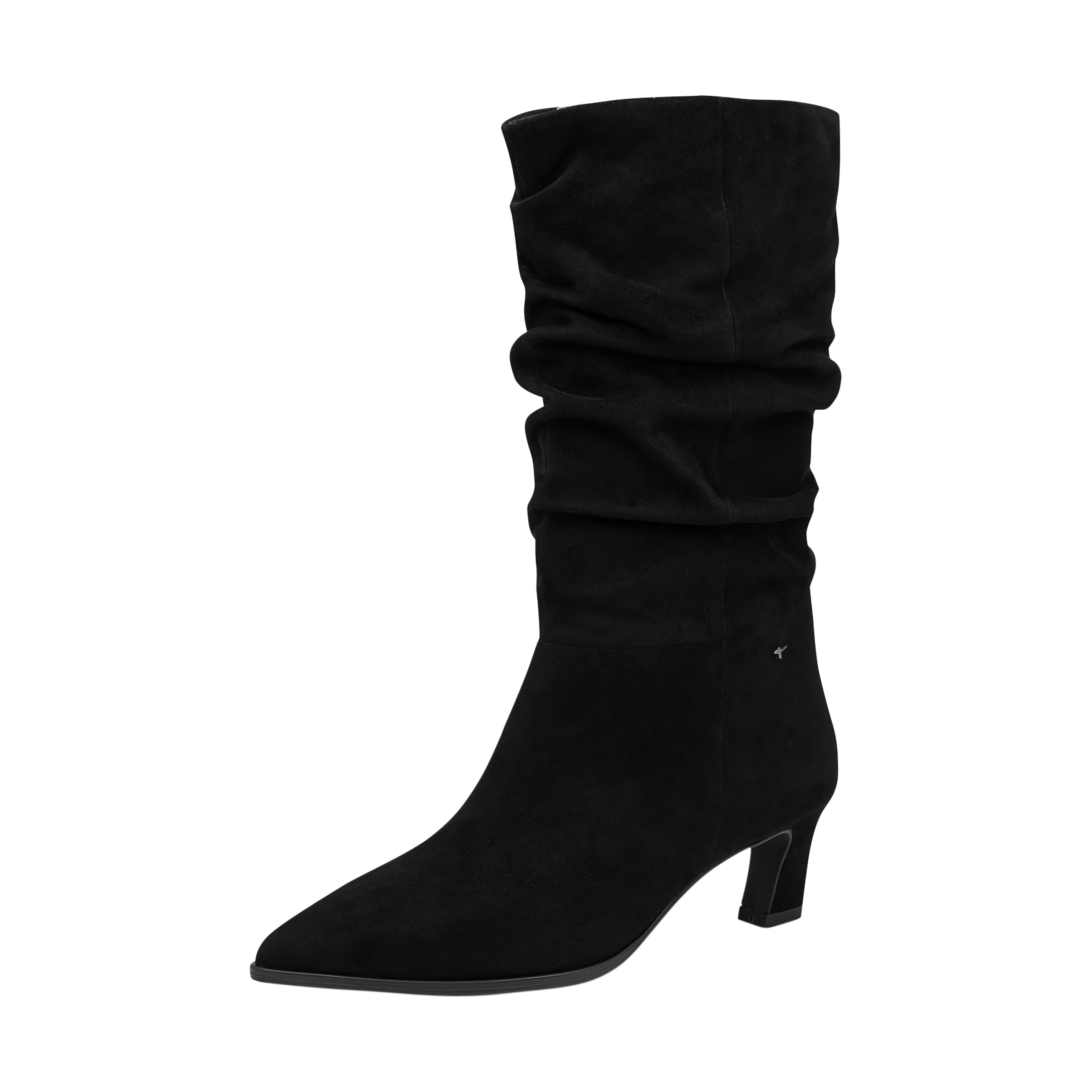 Leather ankle boot TAMARIS Black