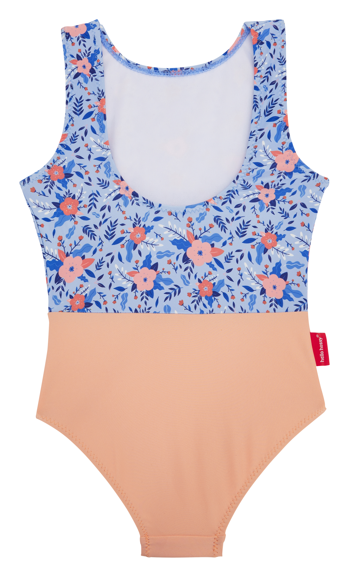 Printed one-piece swimsuit HELLO HOSSY Blue