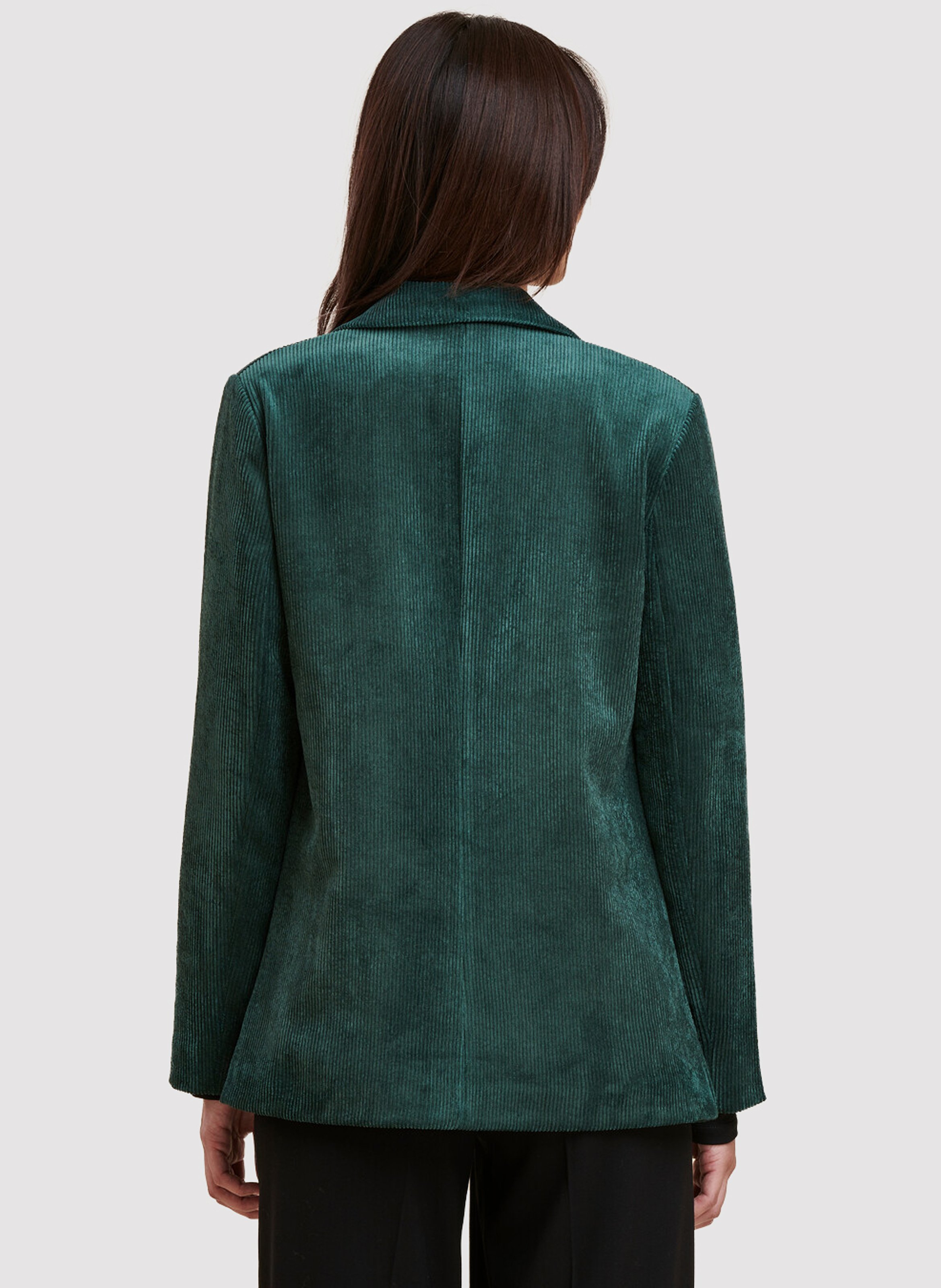 Veste velours verte femme mango hot sale