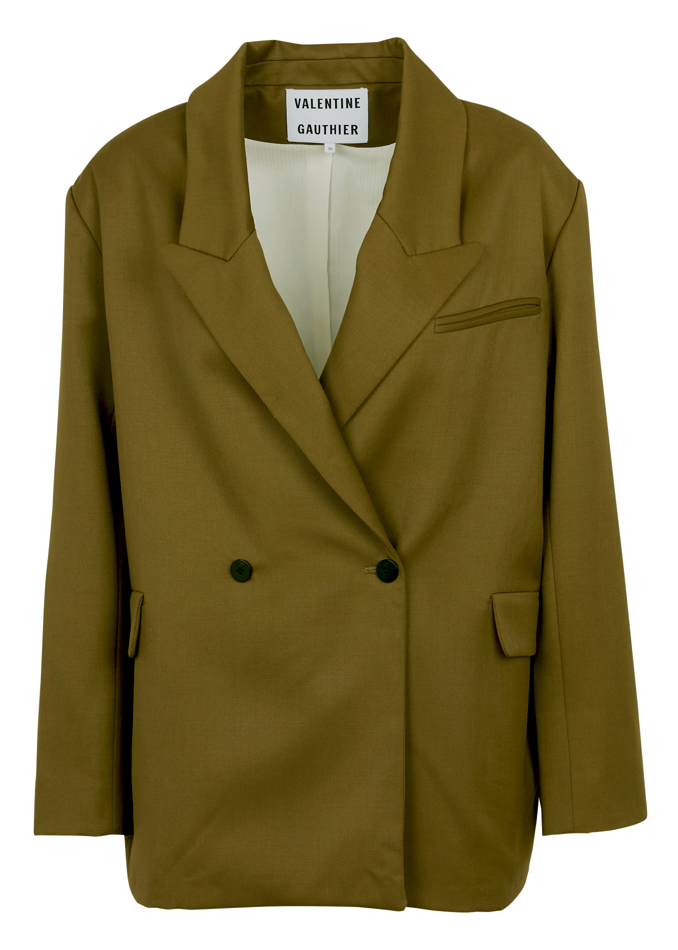 Oversized blazer VALENTINE GAUTHIER Groen