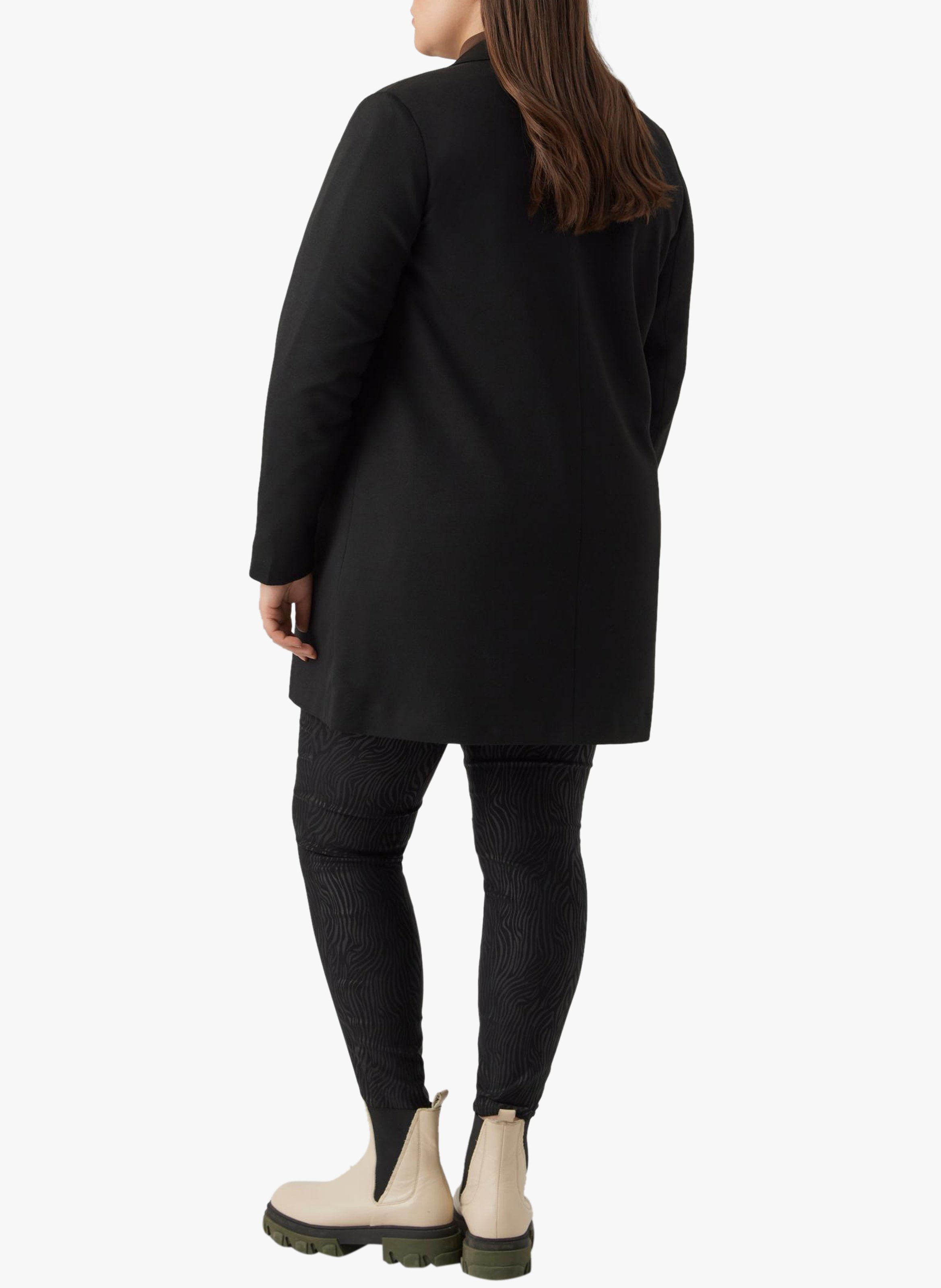 Blazer col tailleur  VERO MODA CURVE Noir