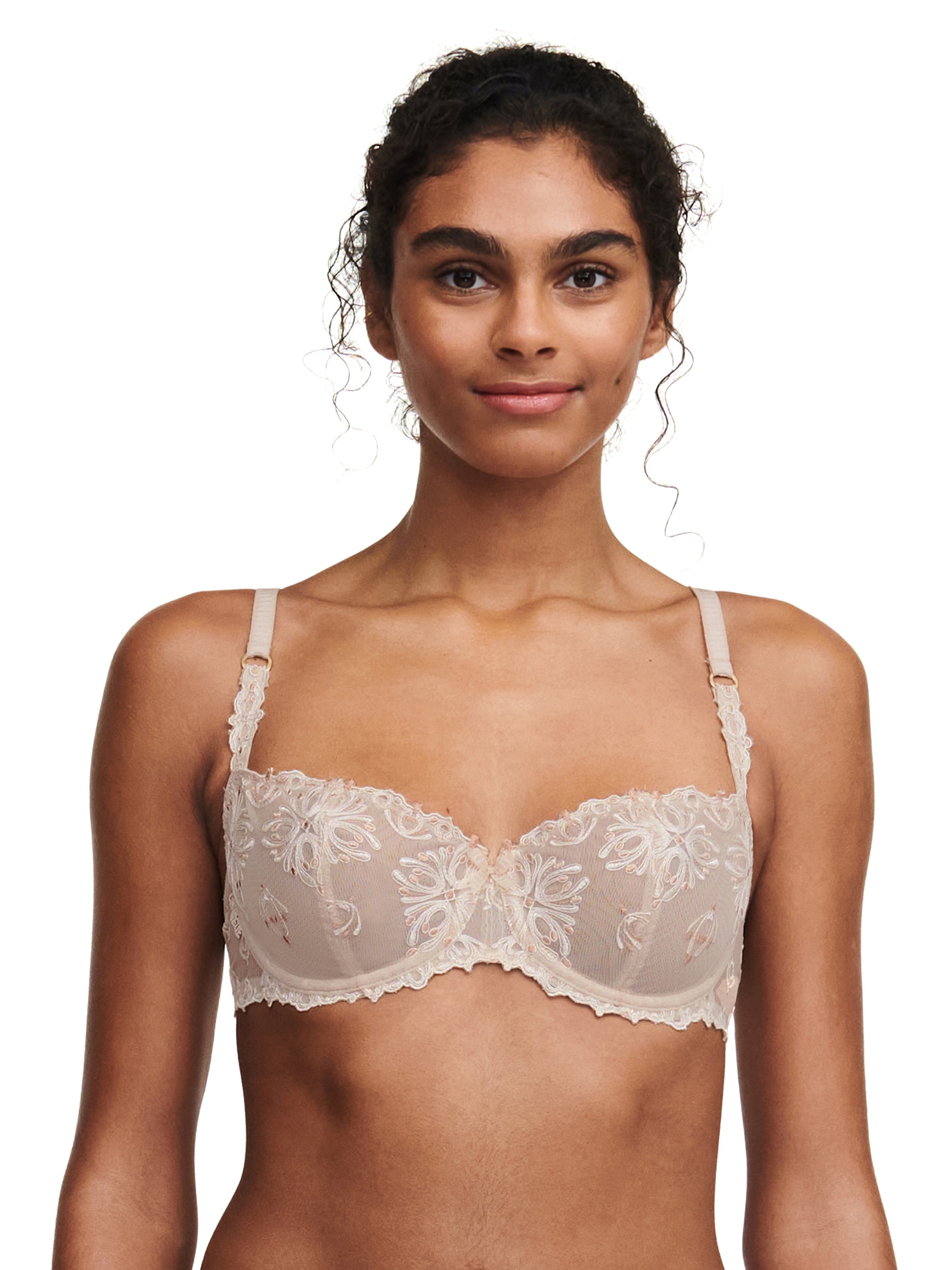 Demi-cup bra BeigeCHANTELLE