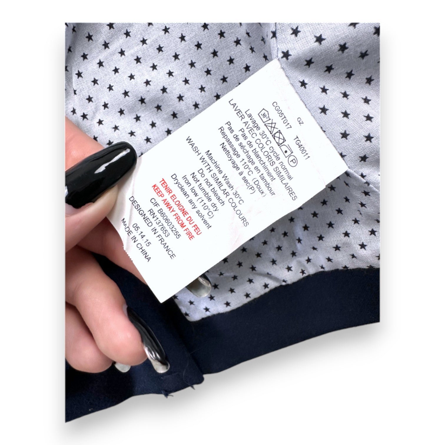 Blue baby jacket - 24 months TARTINE ET CHOCOLAT - seconde-main Blue